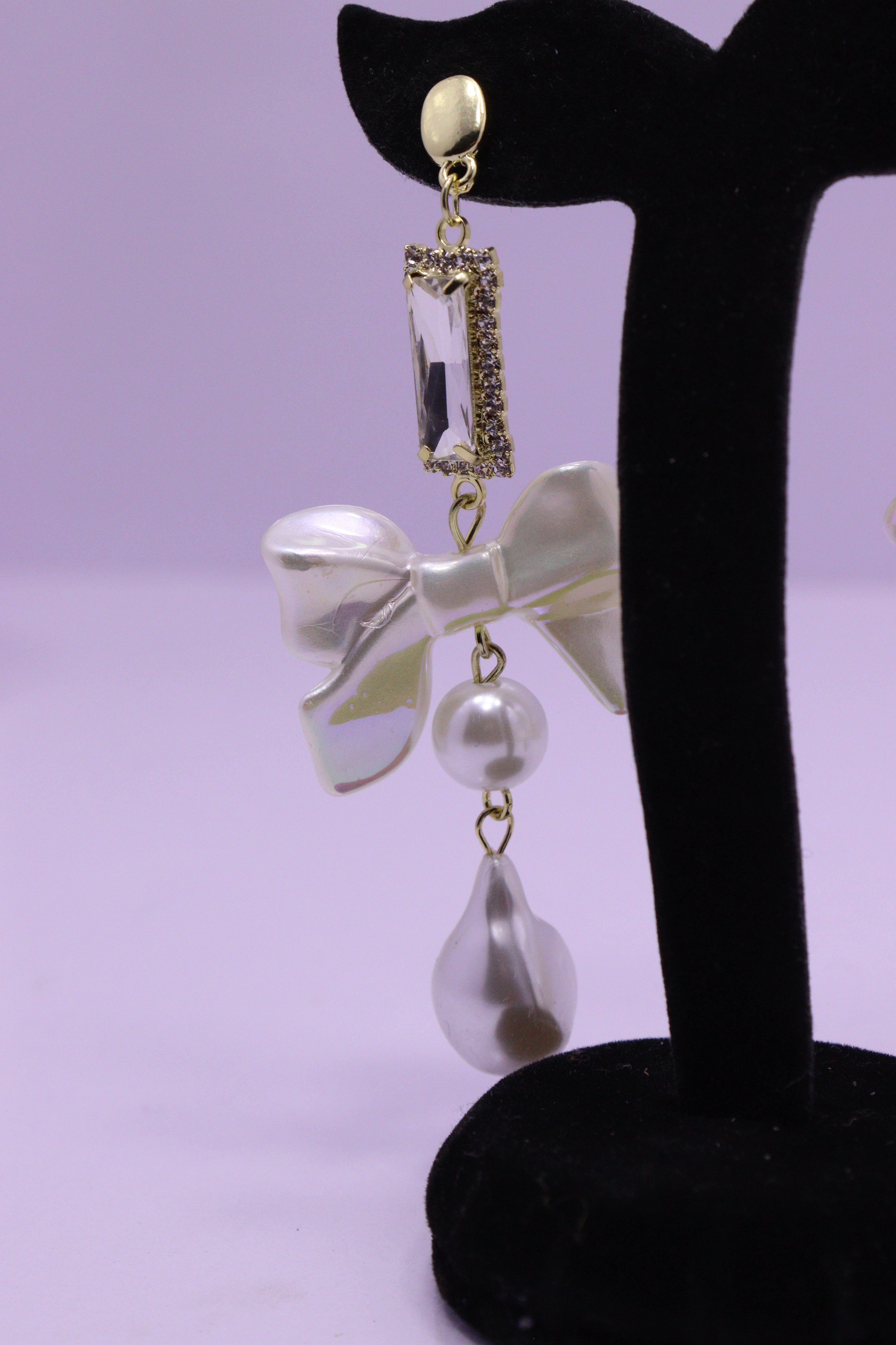 Bold Glow Series 0208 - AZ Golden Ear ring