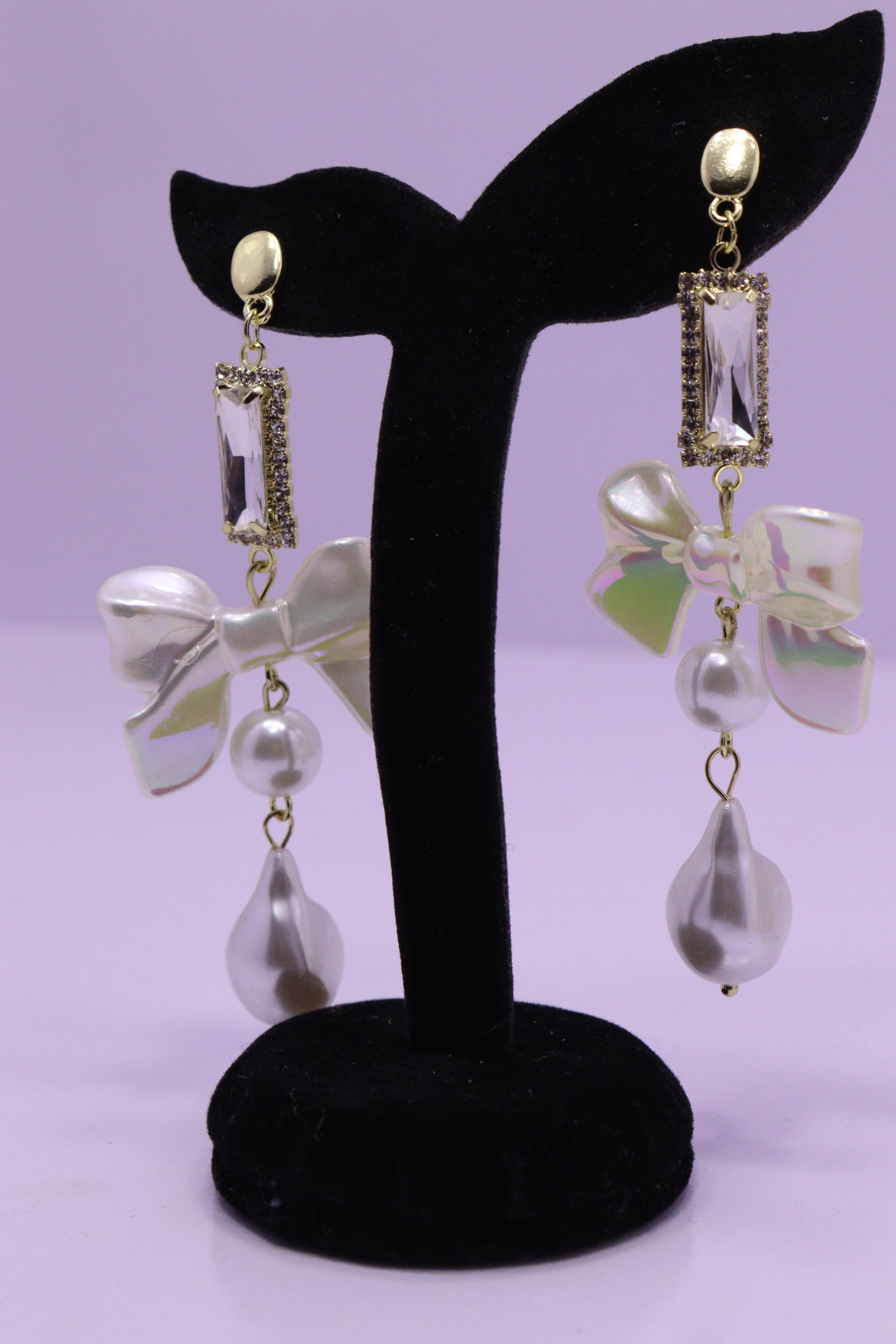 Bold Glow Series 0208 - AZ Golden Ear ring