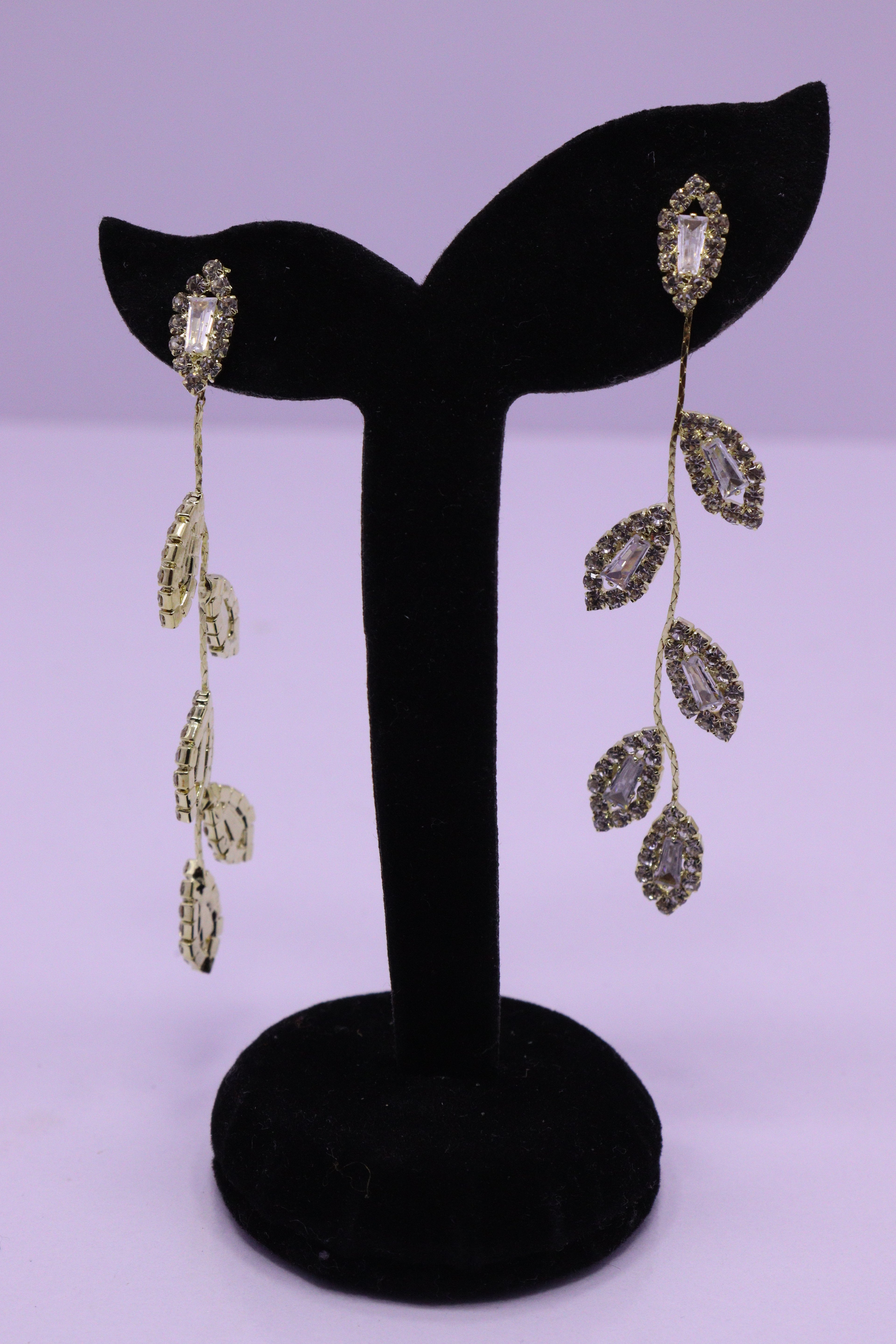 Bold Glow Series 0205 - AZ Golden Ear ring