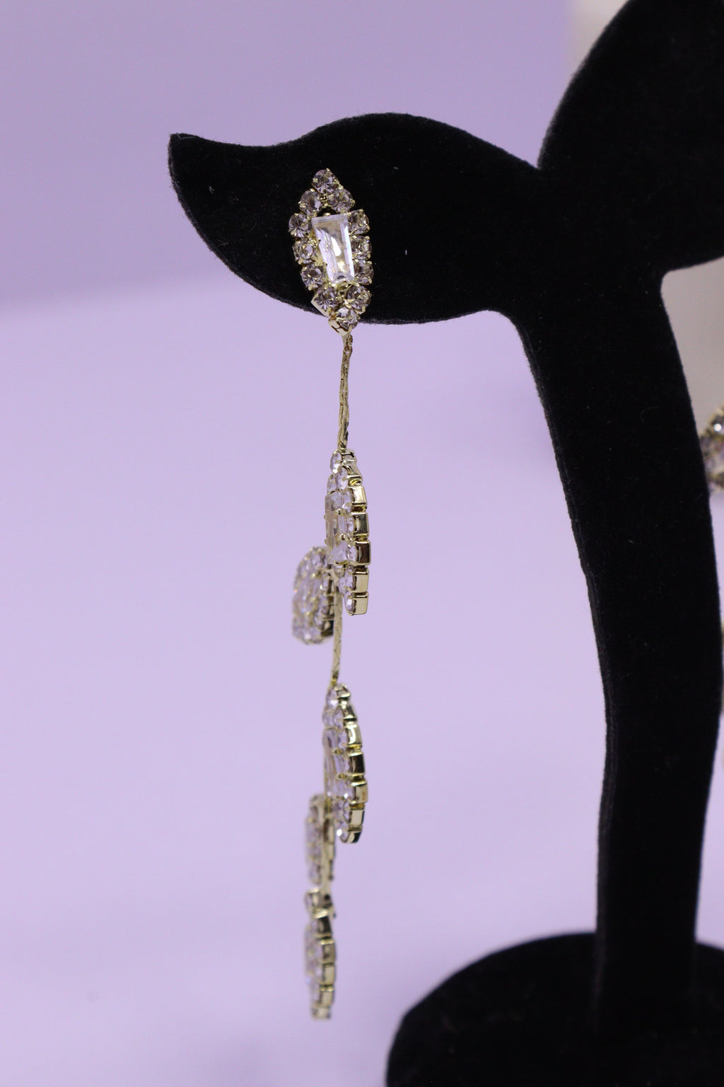 Bold Glow Series 0205 - AZ Golden Ear ring