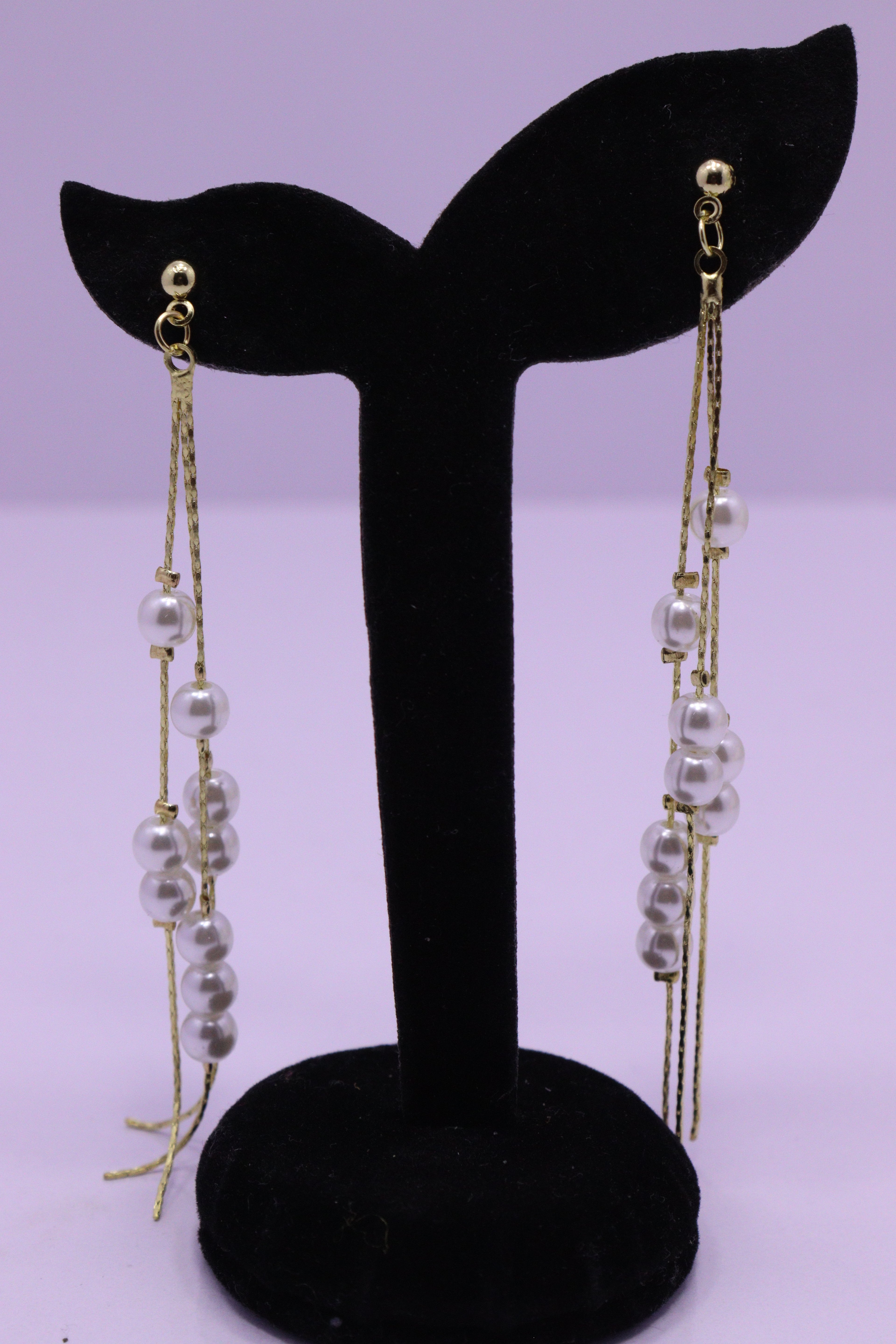 Bold Glow Series 0204 - AZ Golden Ear ring