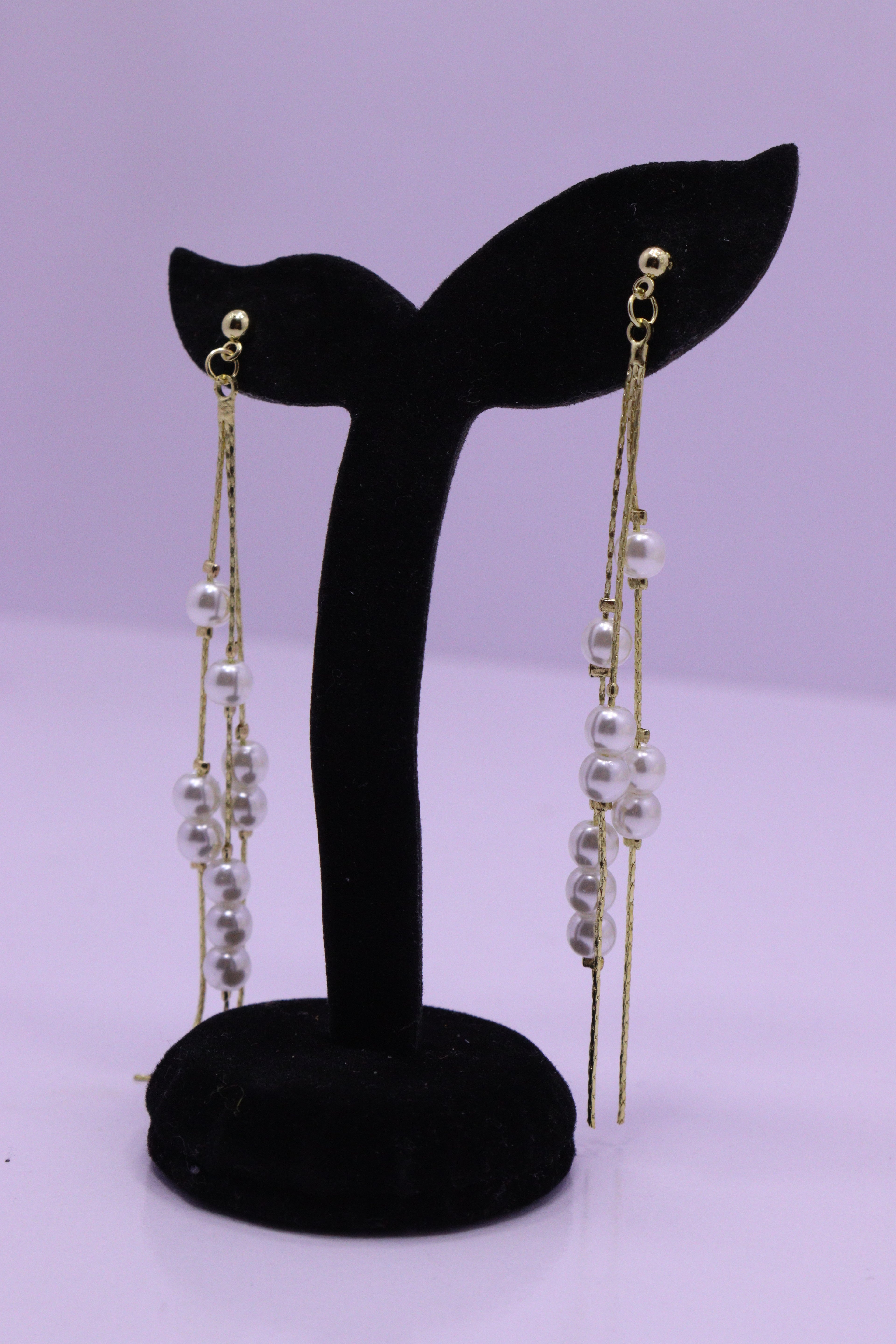 Bold Glow Series 0204 - AZ Golden Ear ring