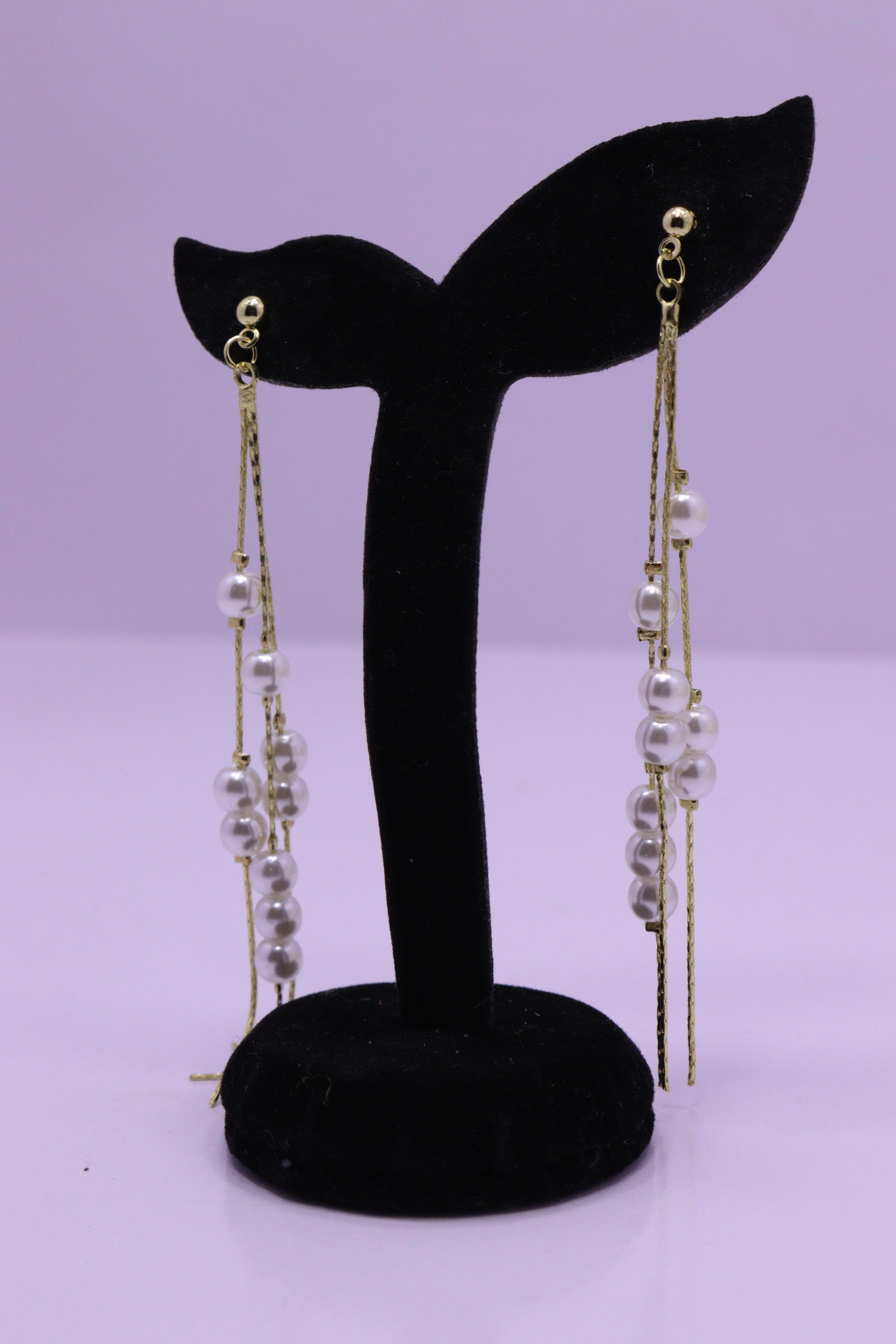 Bold Glow Series 0204 - AZ Golden Ear ring