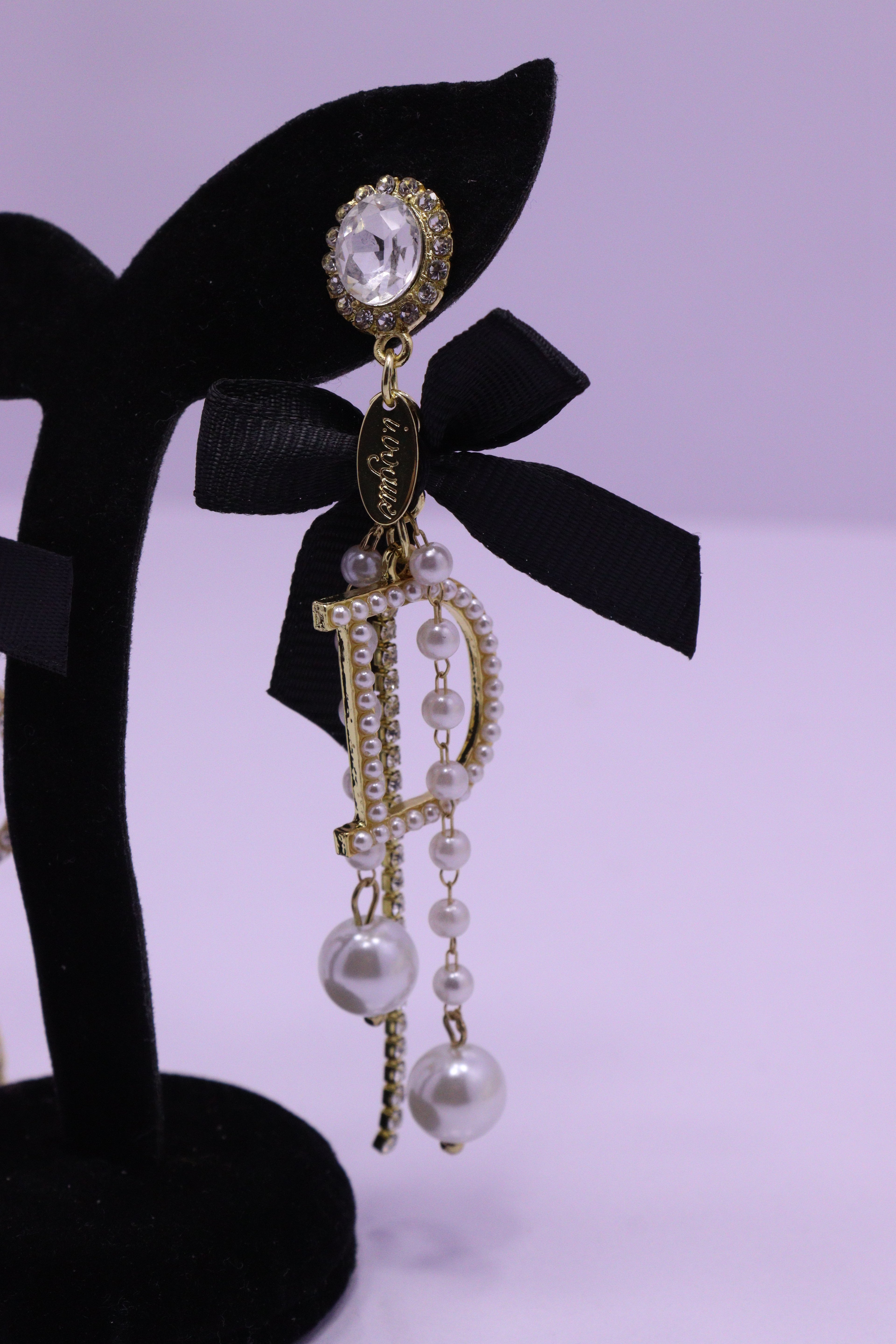 Bold Glow Series 0203 - AZ Golden Ear ring