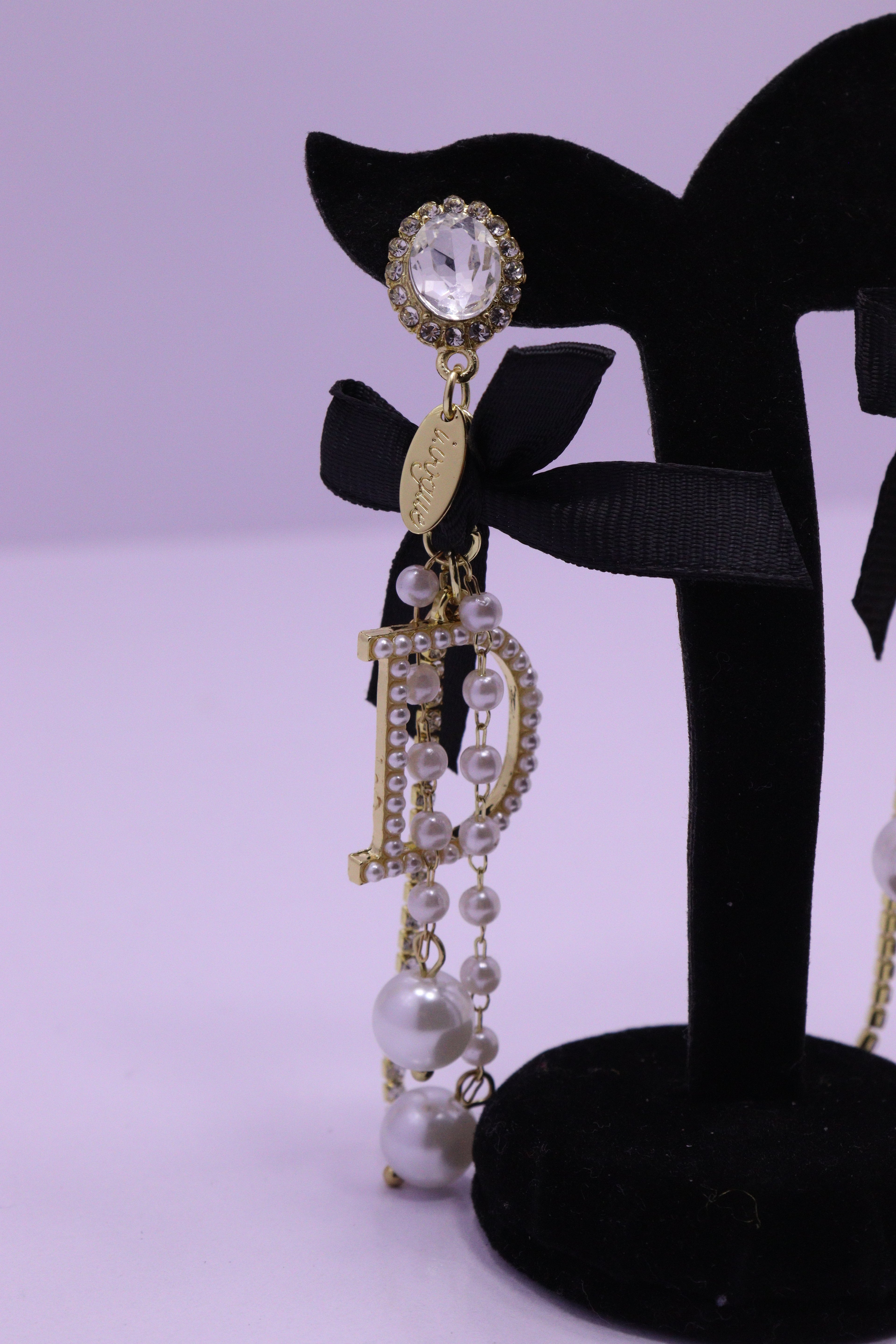 Bold Glow Series 0203 - AZ Golden Ear ring