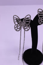 Bold Glow Series 0202 - AZ Silver Ear ring