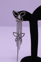 Bold Glow Series 0172 - AZ Silver Ear ring