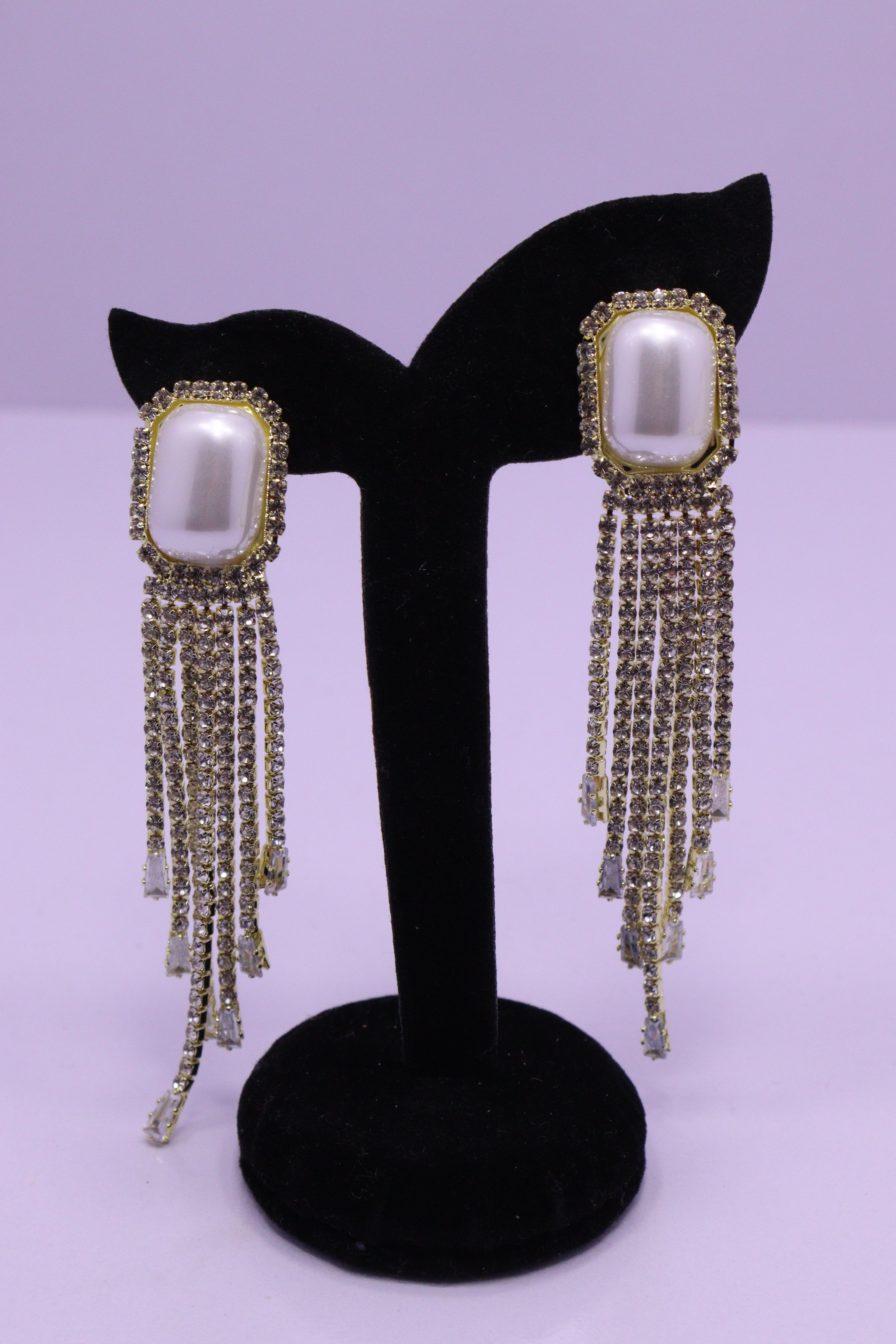 Bold Glow Series 0173 - AZ Golden Ear ring