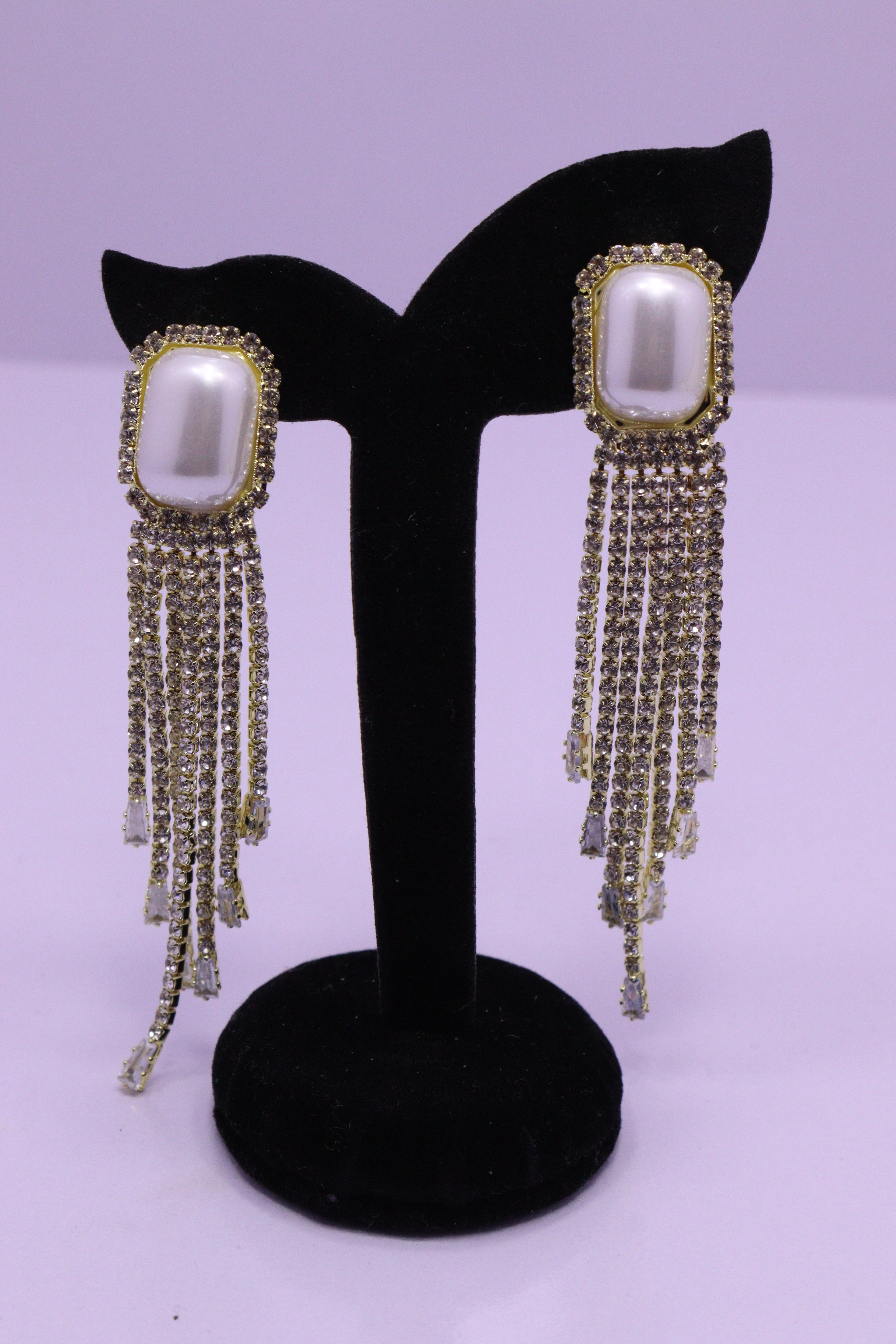 Bold Glow Series 0173 - AZ Golden Ear ring