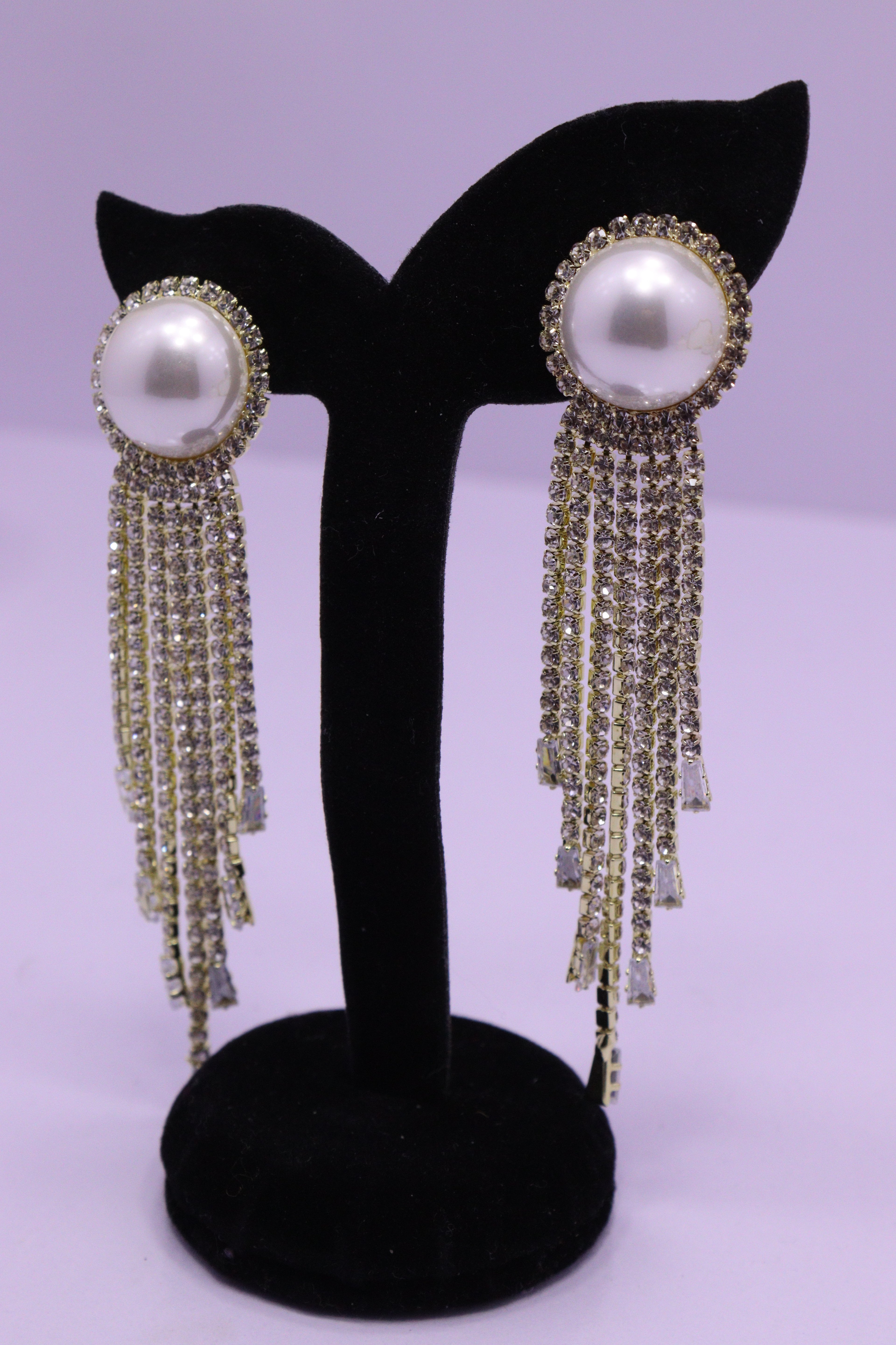 Bold Glow Series 0176 - AZ Golden Ear ring