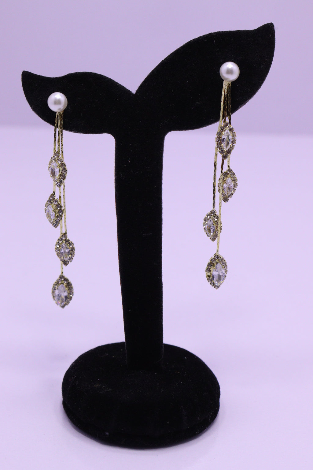 Bold Glow Series 0179 - AZ Golden Ear ring