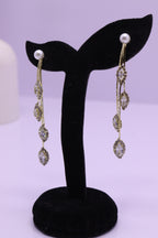 Bold Glow Series 0179 - AZ Golden Ear ring