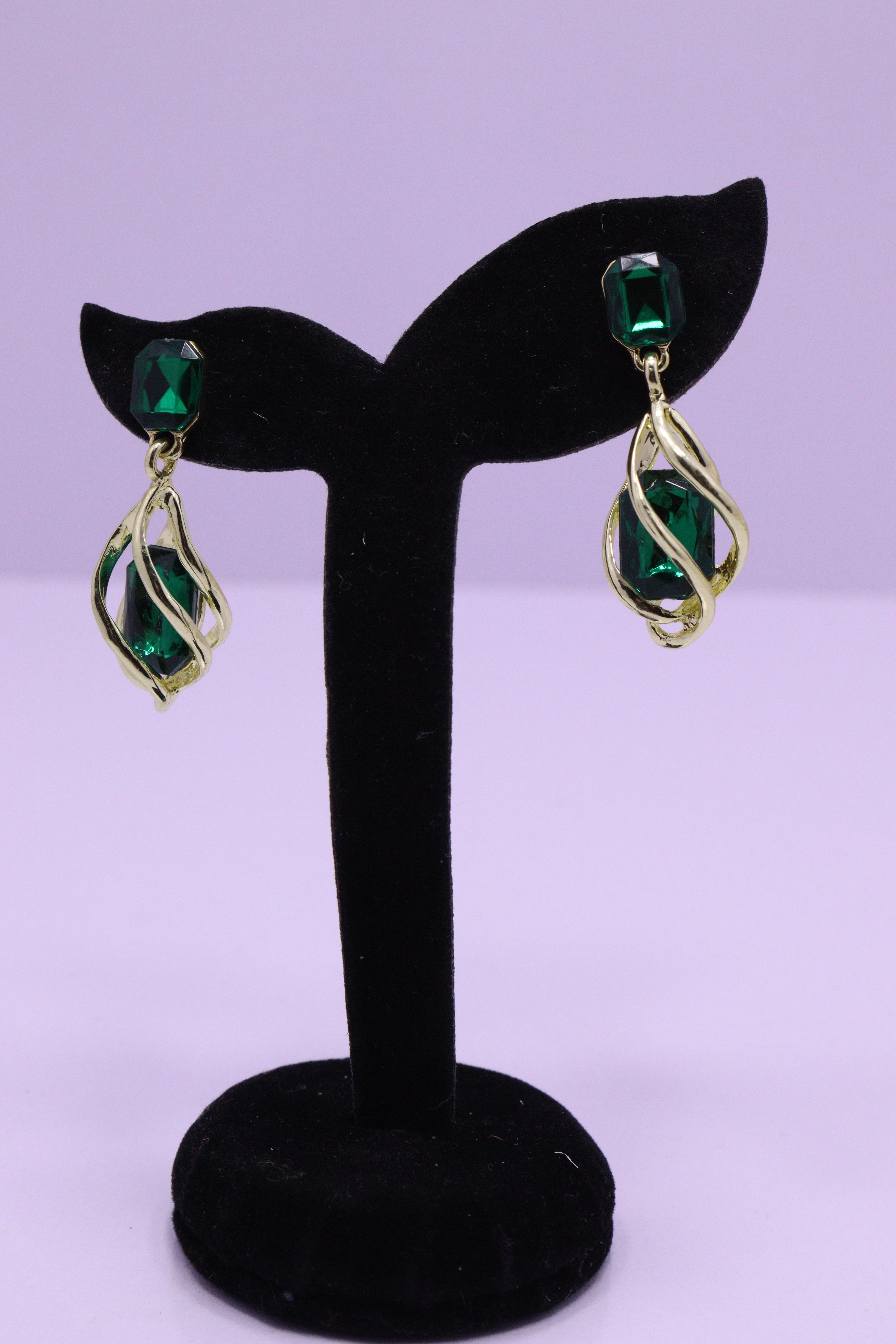 Bold Glow Series 0180 - AZ Golden Ear ring