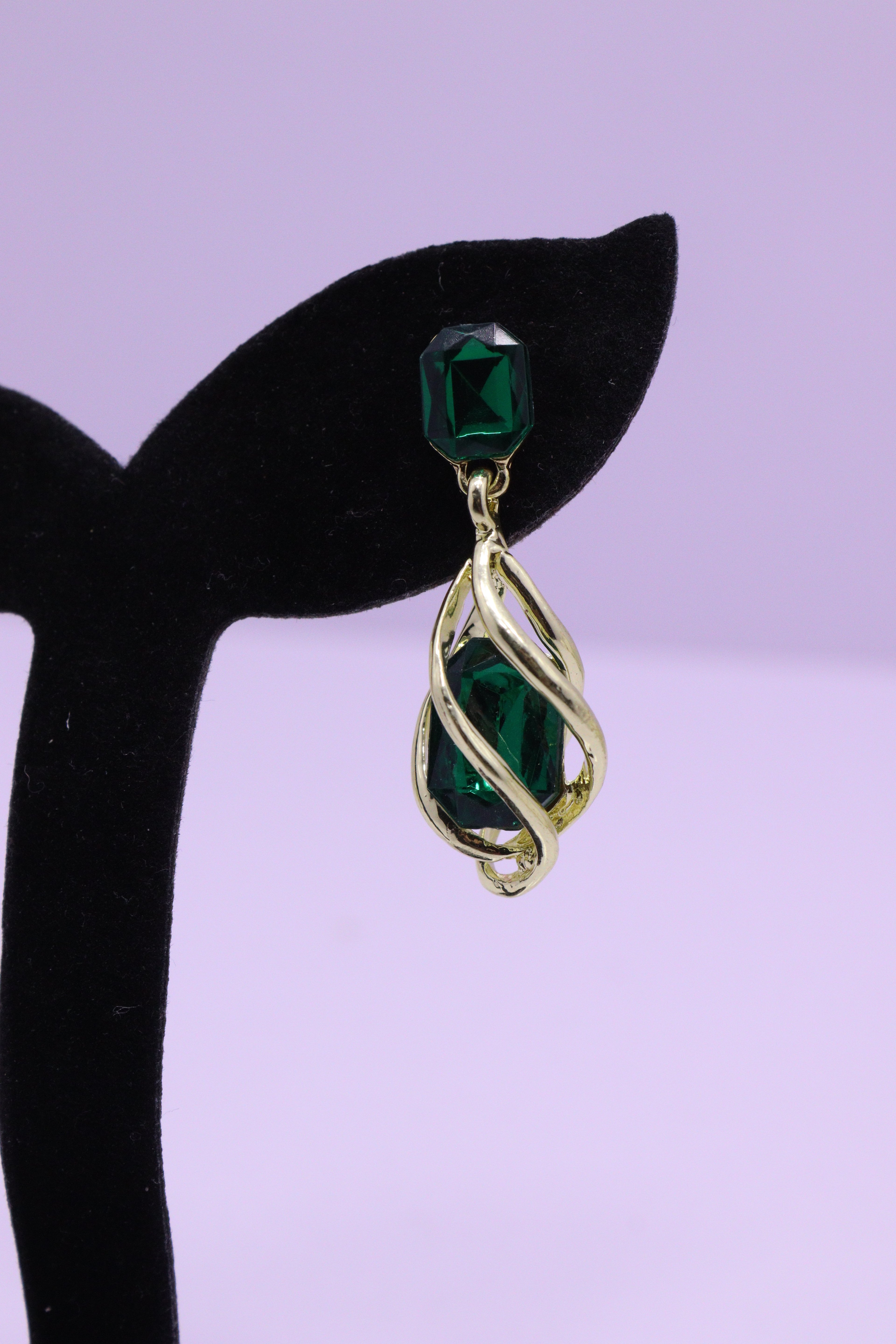 Bold Glow Series 0180 - AZ Golden Ear ring