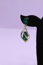 Bold Glow Series 0180 - AZ Golden Ear ring