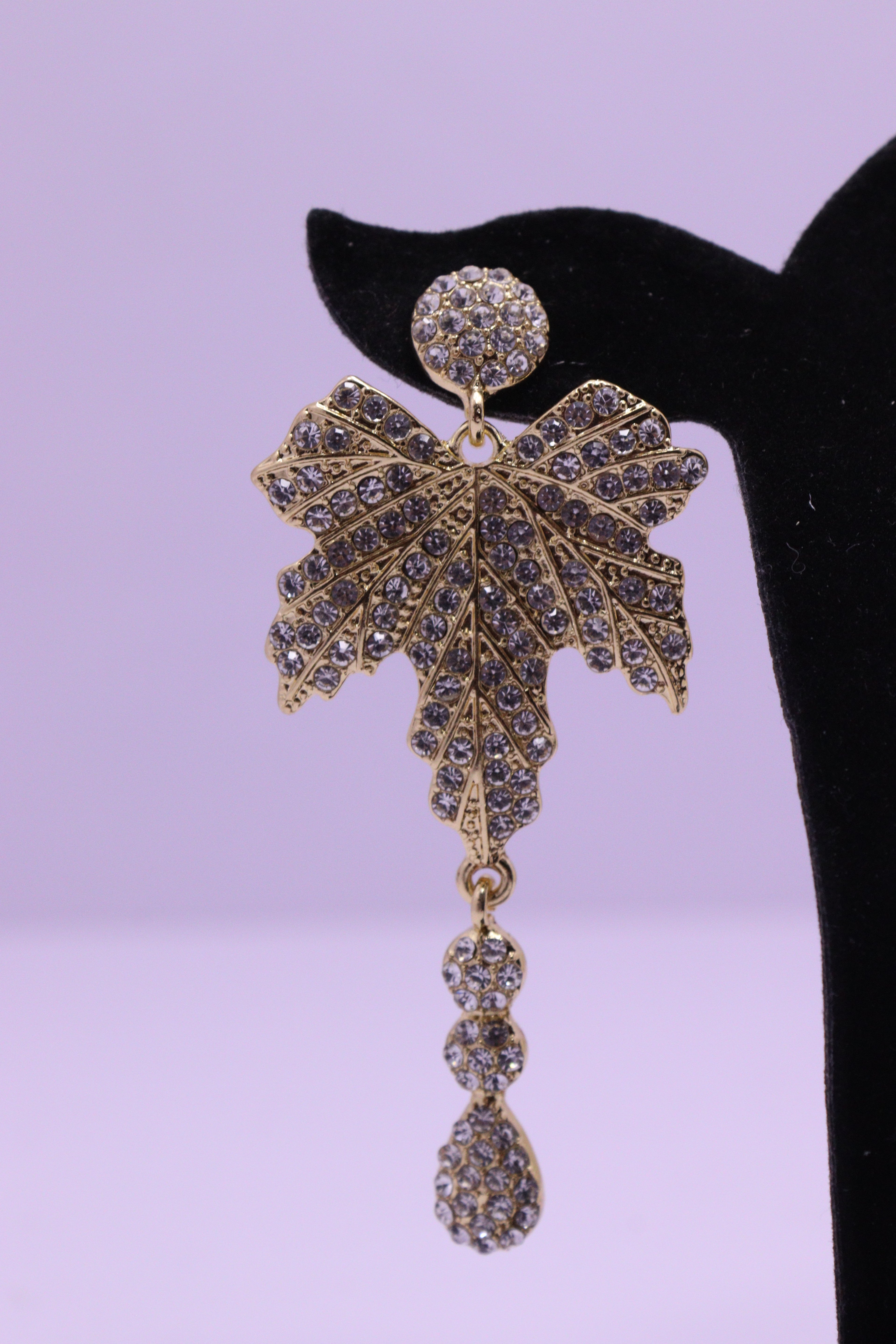 Bold Glow Series 0181 - AZ Golden Ear ring