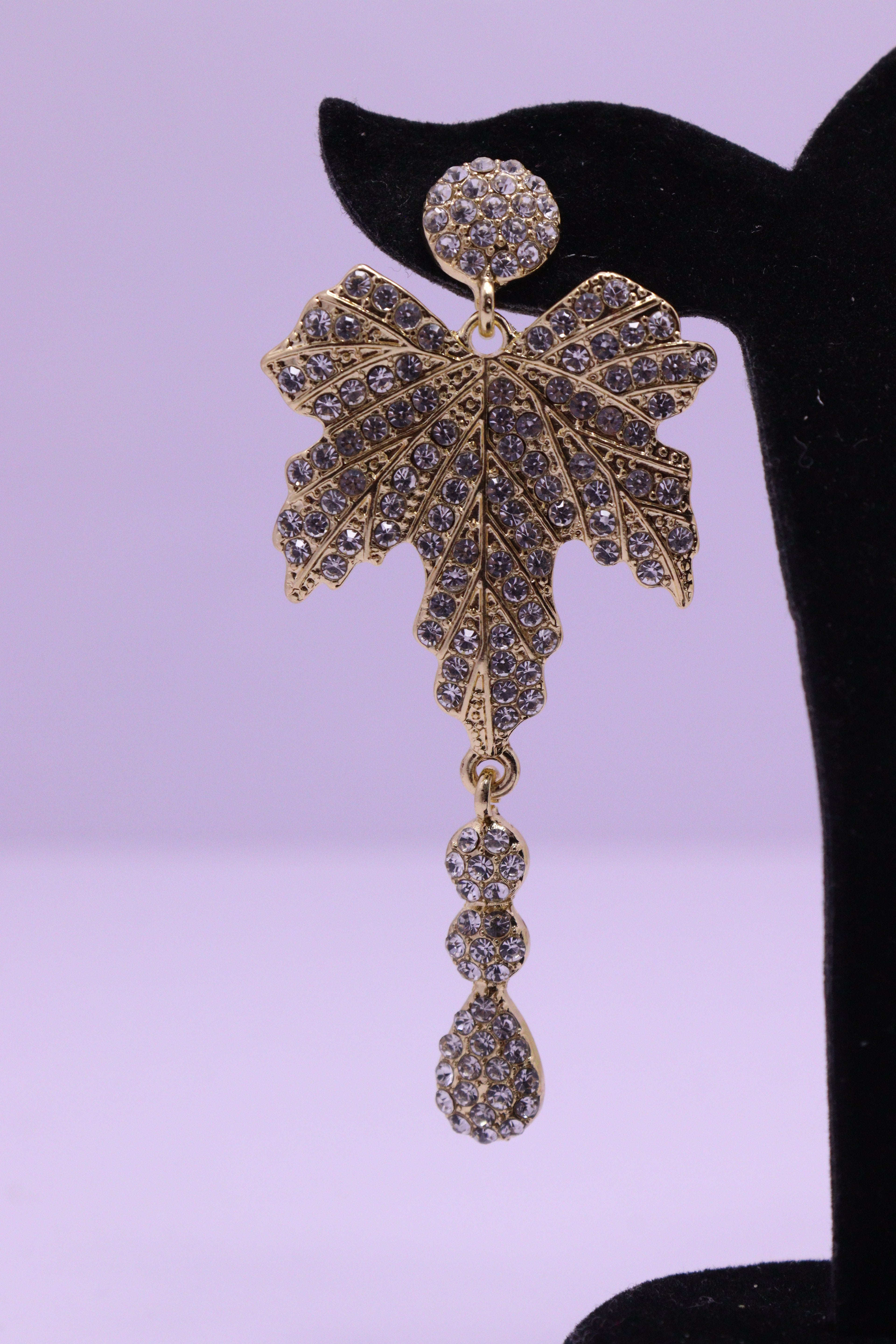 Bold Glow Series 0181 - AZ Golden Ear ring