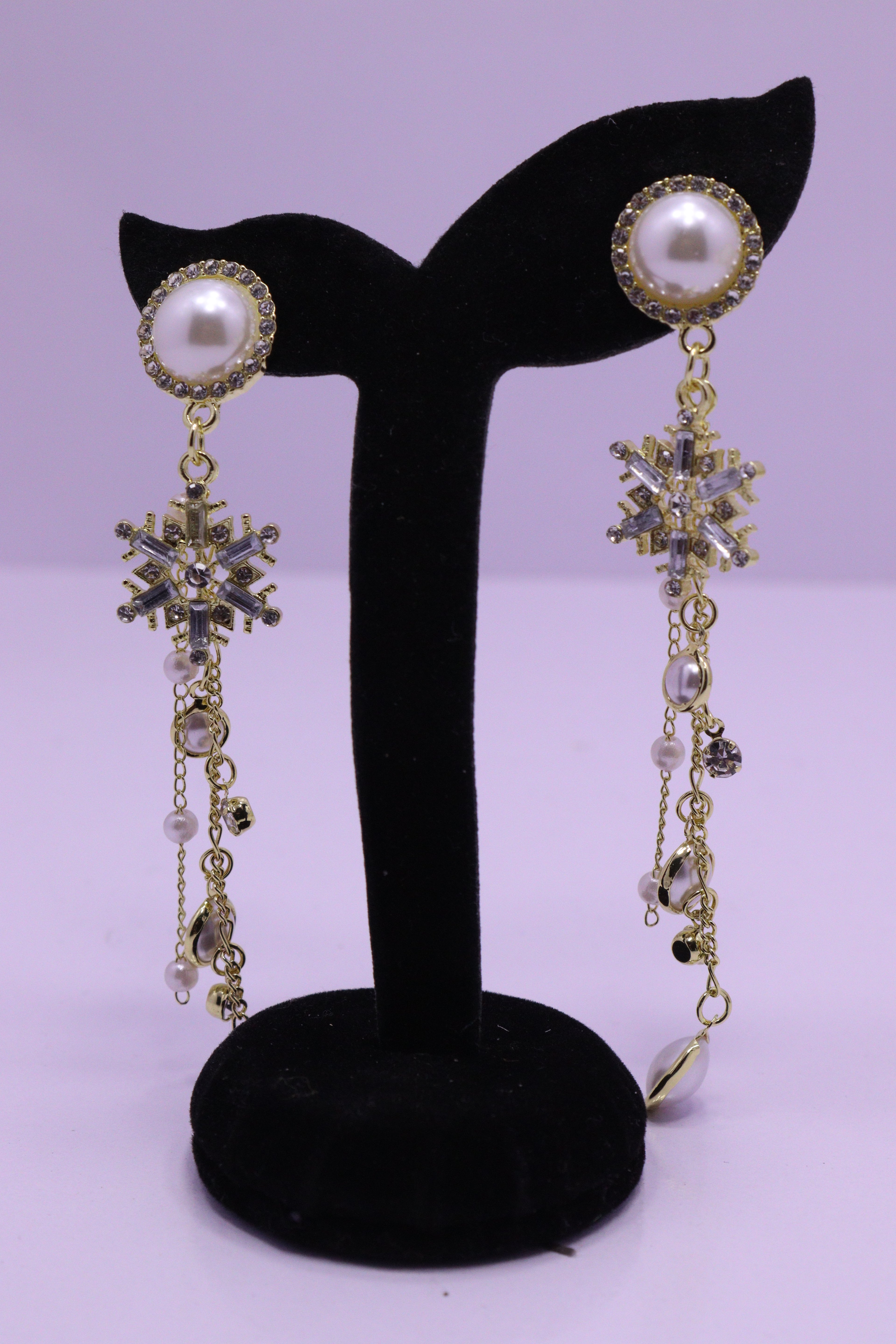 Bold Glow Series 0184 - AZ Golden Ear ring