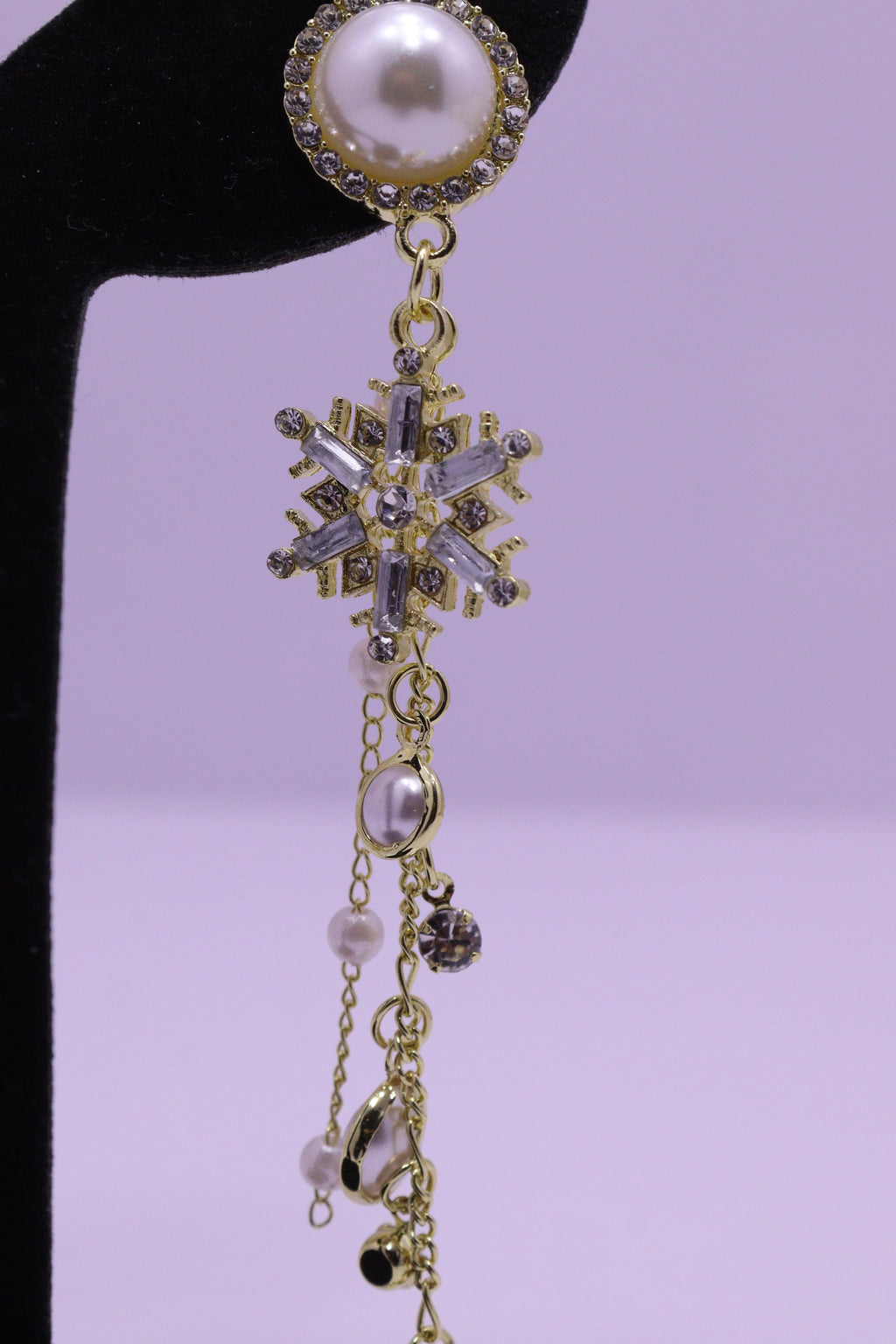 Bold Glow Series 0184 - AZ Golden Ear ring