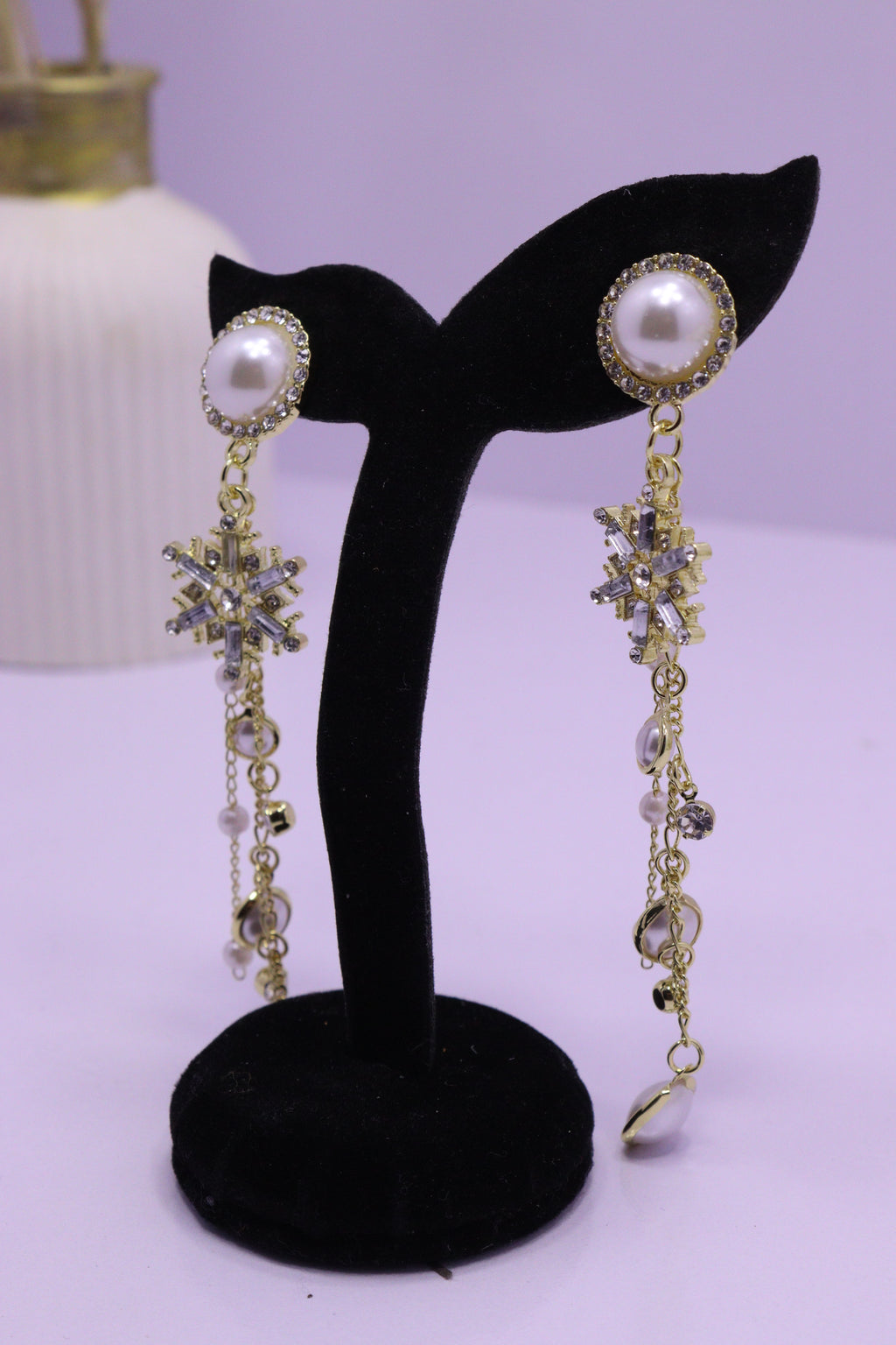 Bold Glow Series 0184 - AZ Golden Ear ring