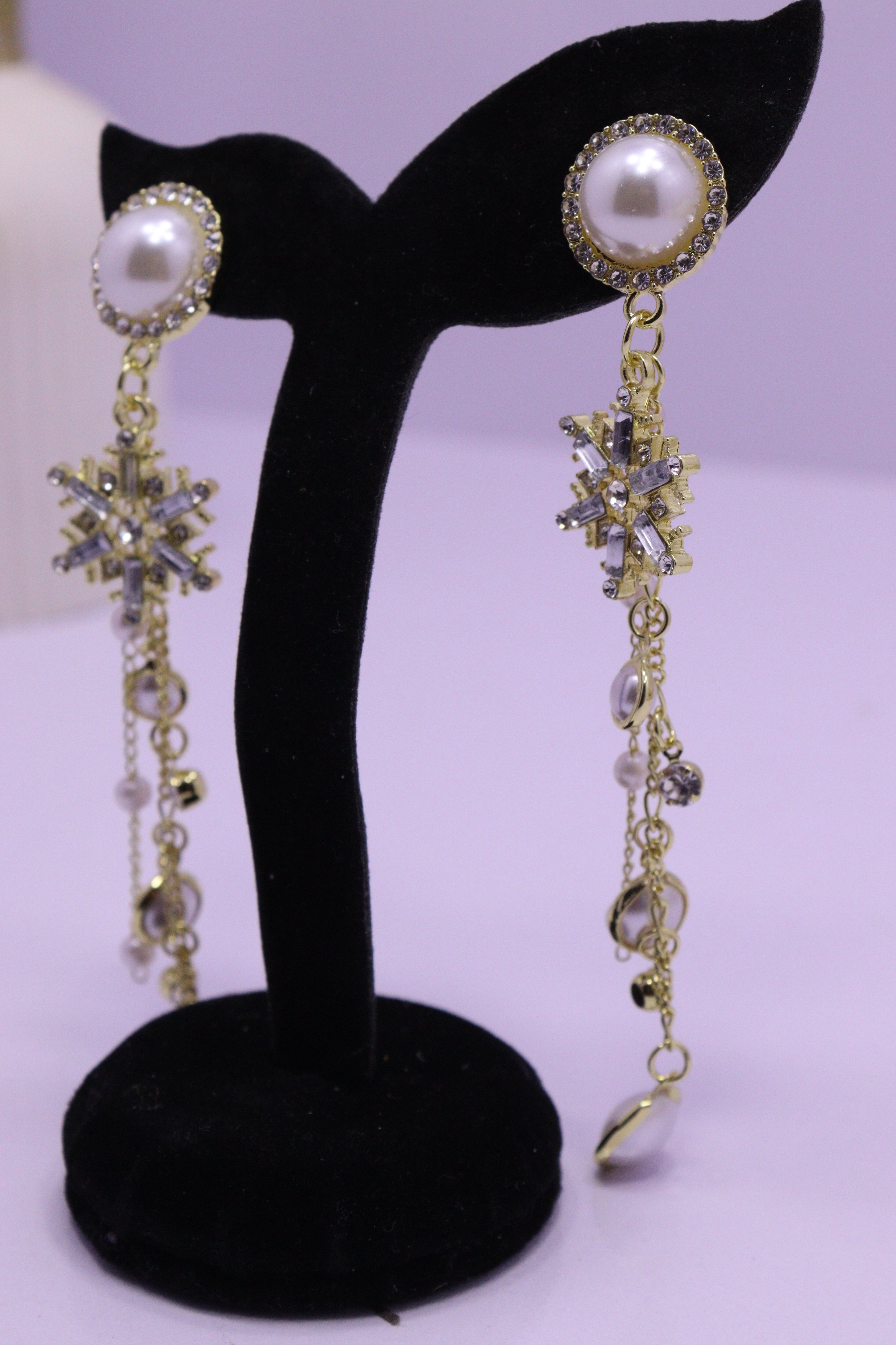 Bold Glow Series 0184 - AZ Golden Ear ring