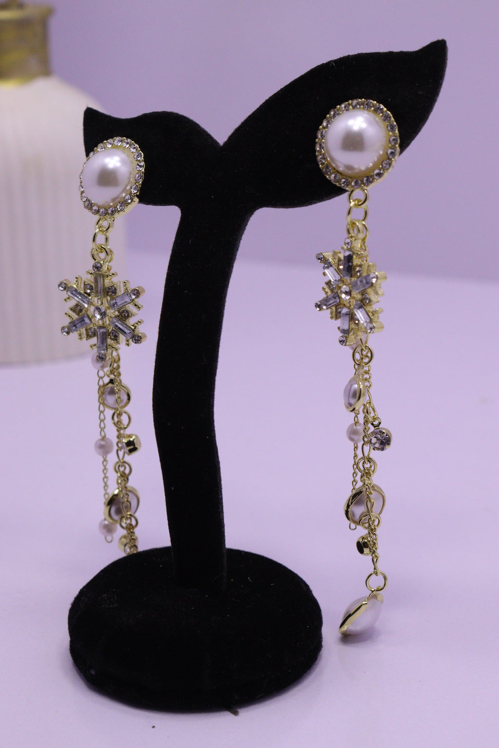 Bold Glow Series 0184 - AZ Golden Ear ring