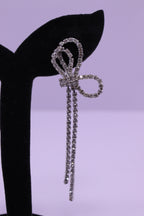 Bold Glow Series 0185 - AZ Silver Ear ring