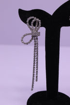 Bold Glow Series 0185 - AZ Silver Ear ring