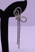 Bold Glow Series 0185 - AZ Silver Ear ring