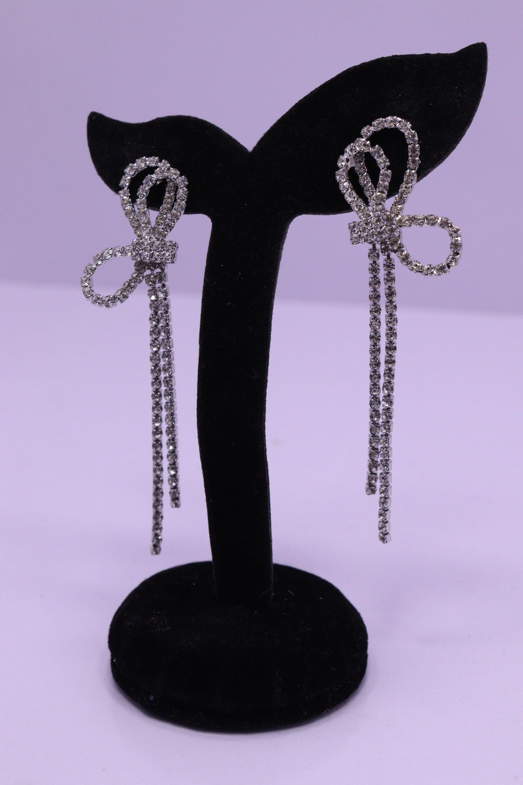 Bold Glow Series 0185 - AZ Silver Ear ring