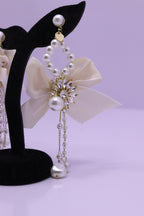 Bold Glow Series 0187 - AZ Silver Ear ring