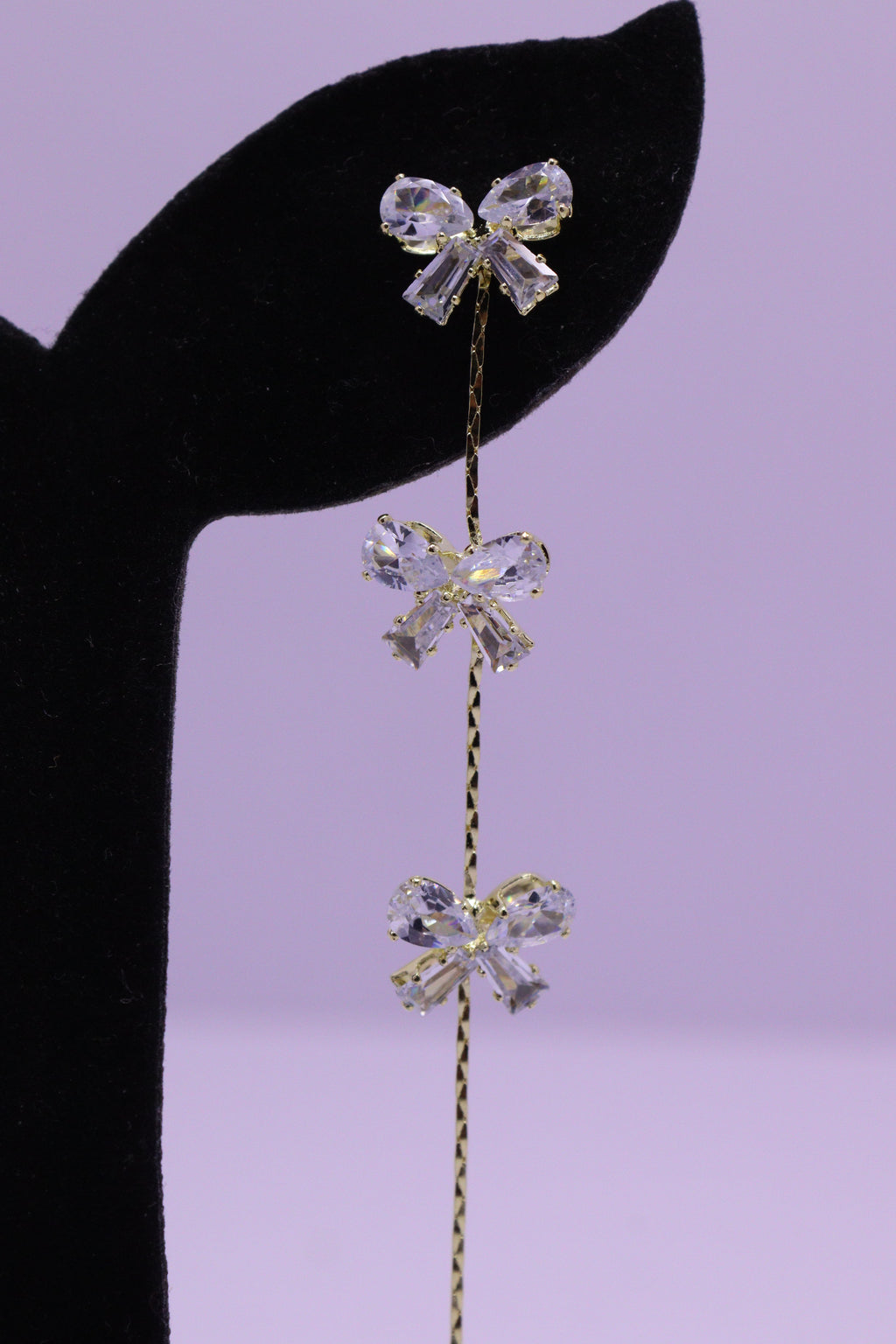 Bold Glow Series 0191 - AZ Golden Ear ring