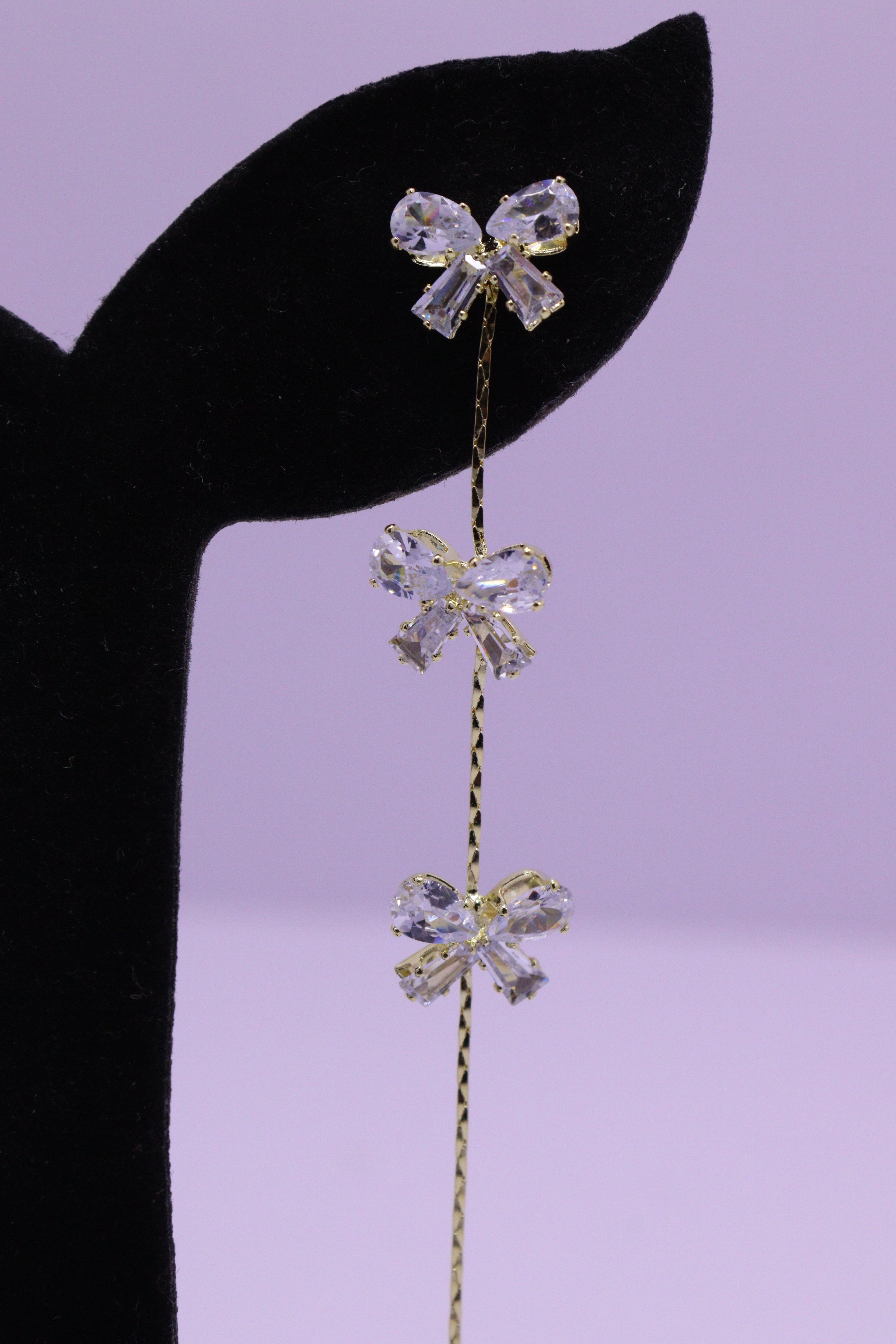 Bold Glow Series 0191 - AZ Golden Ear ring