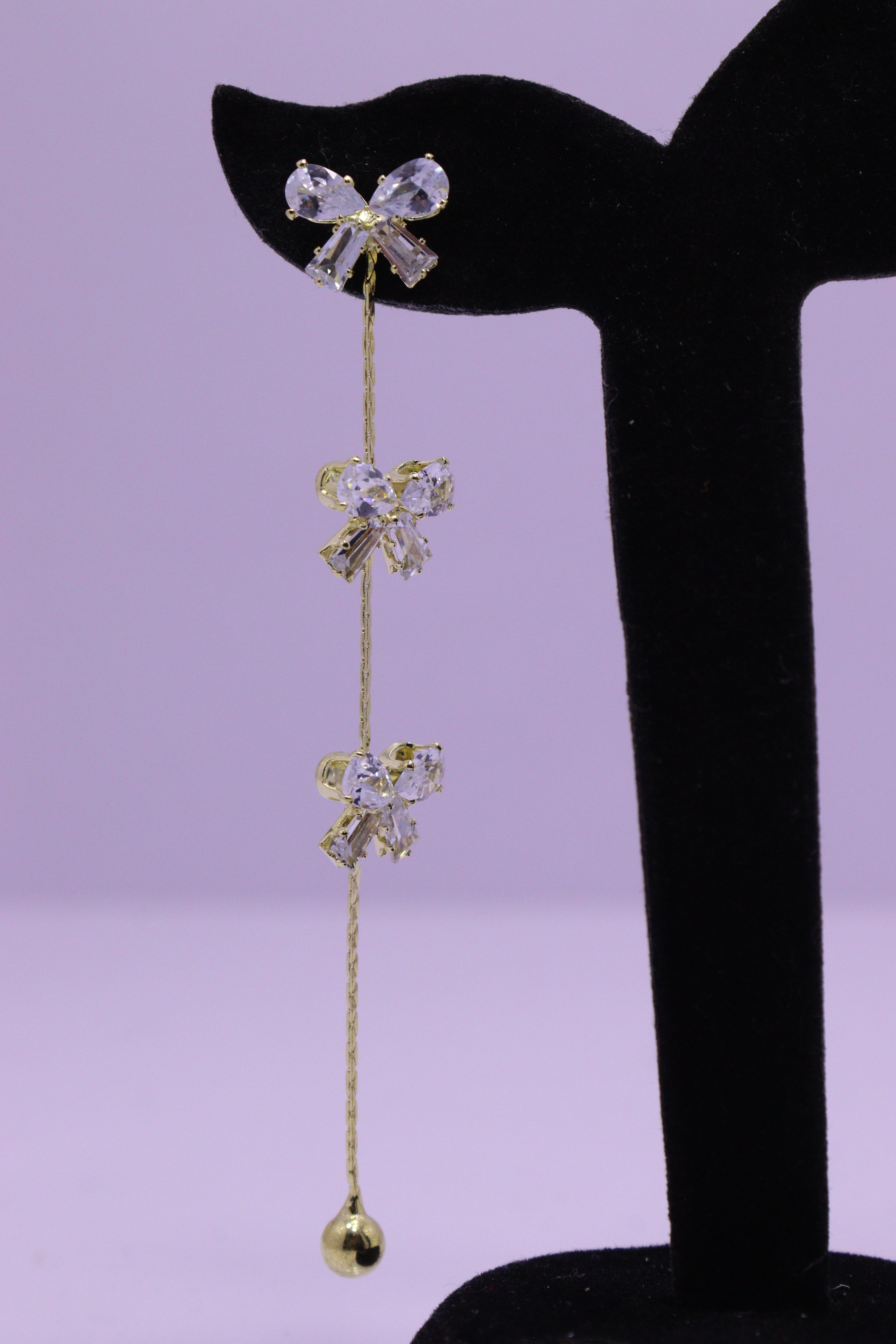 Bold Glow Series 0191 - AZ Golden Ear ring