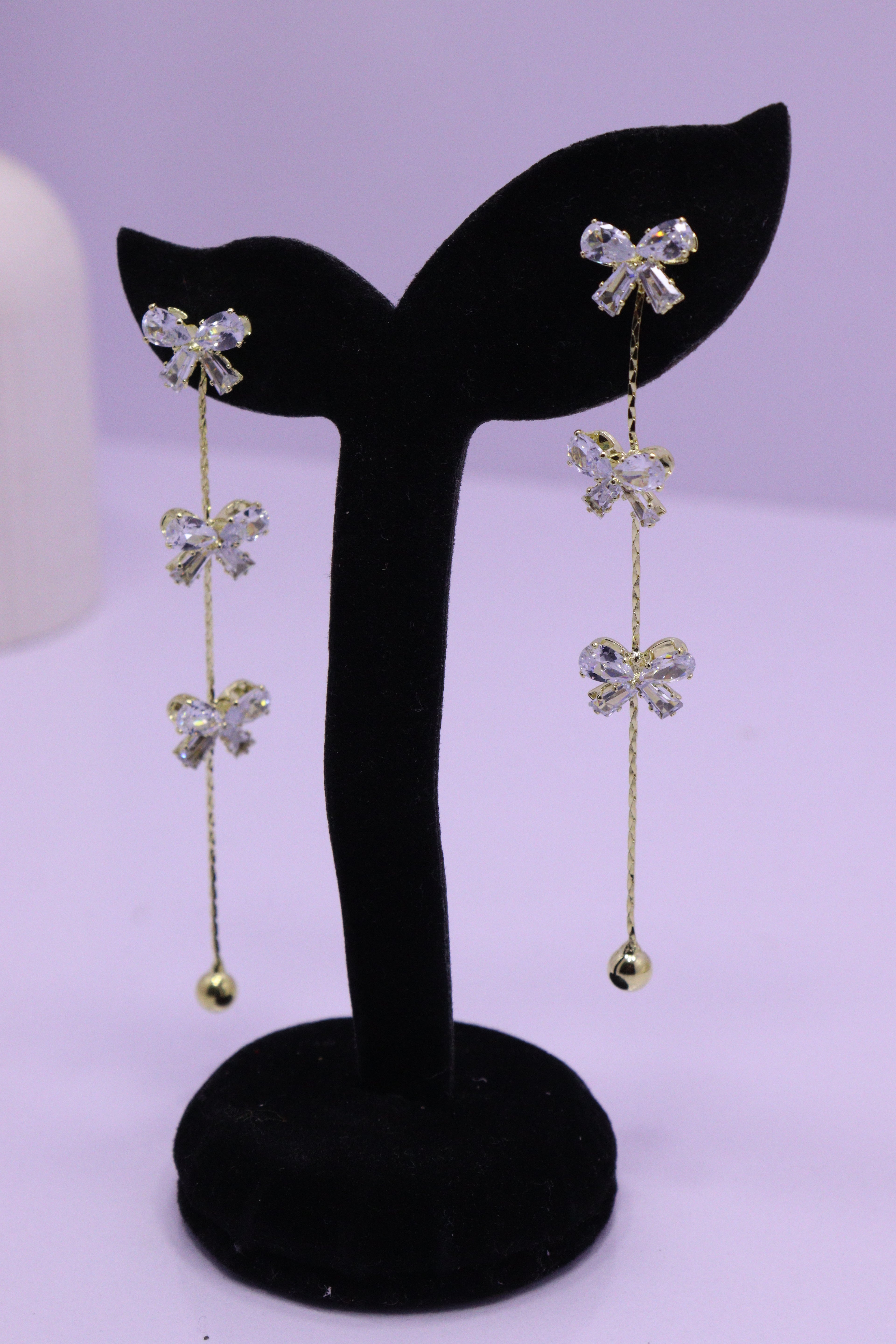 Bold Glow Series 0191 - AZ Golden Ear ring