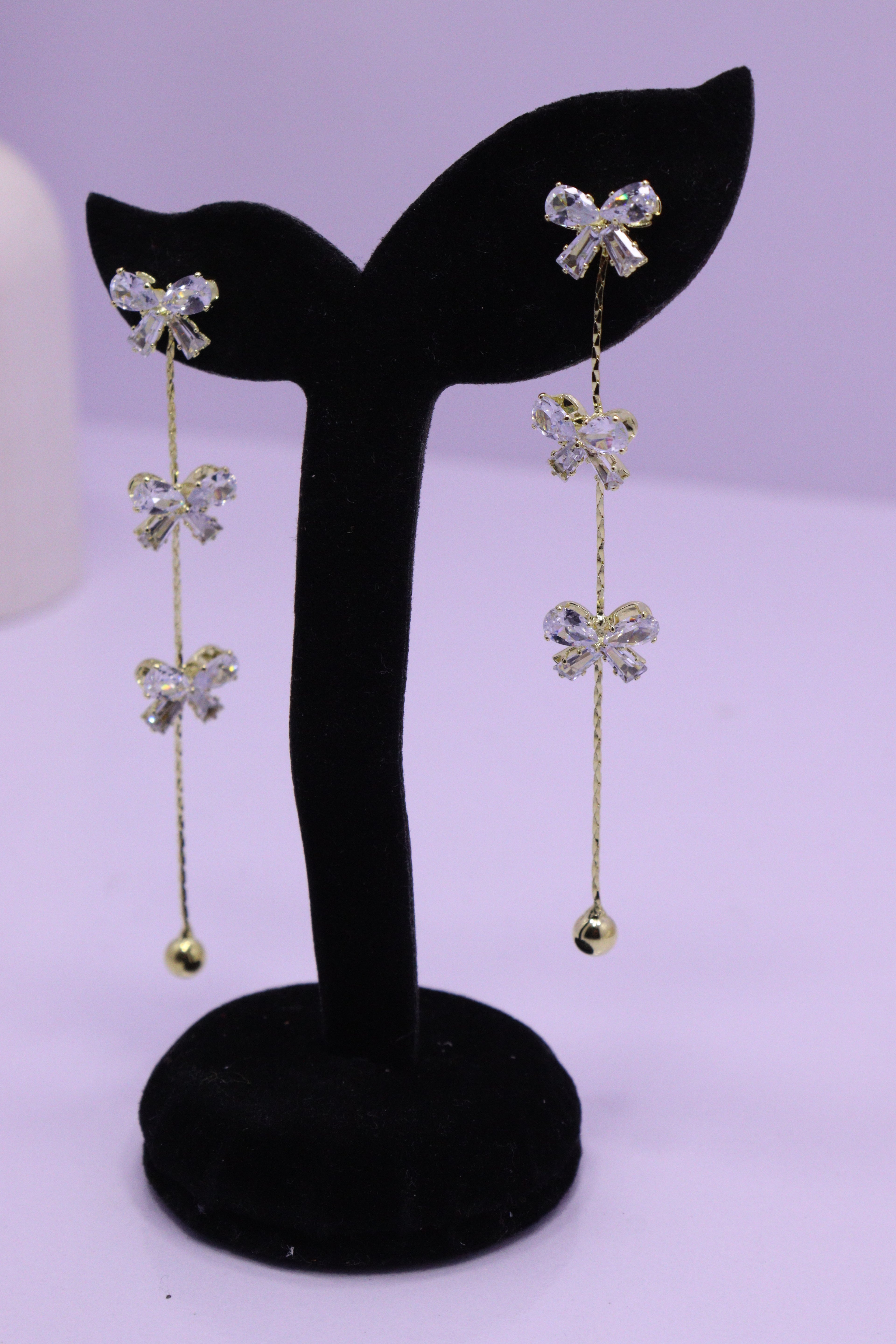 Bold Glow Series 0191 - AZ Golden Ear ring