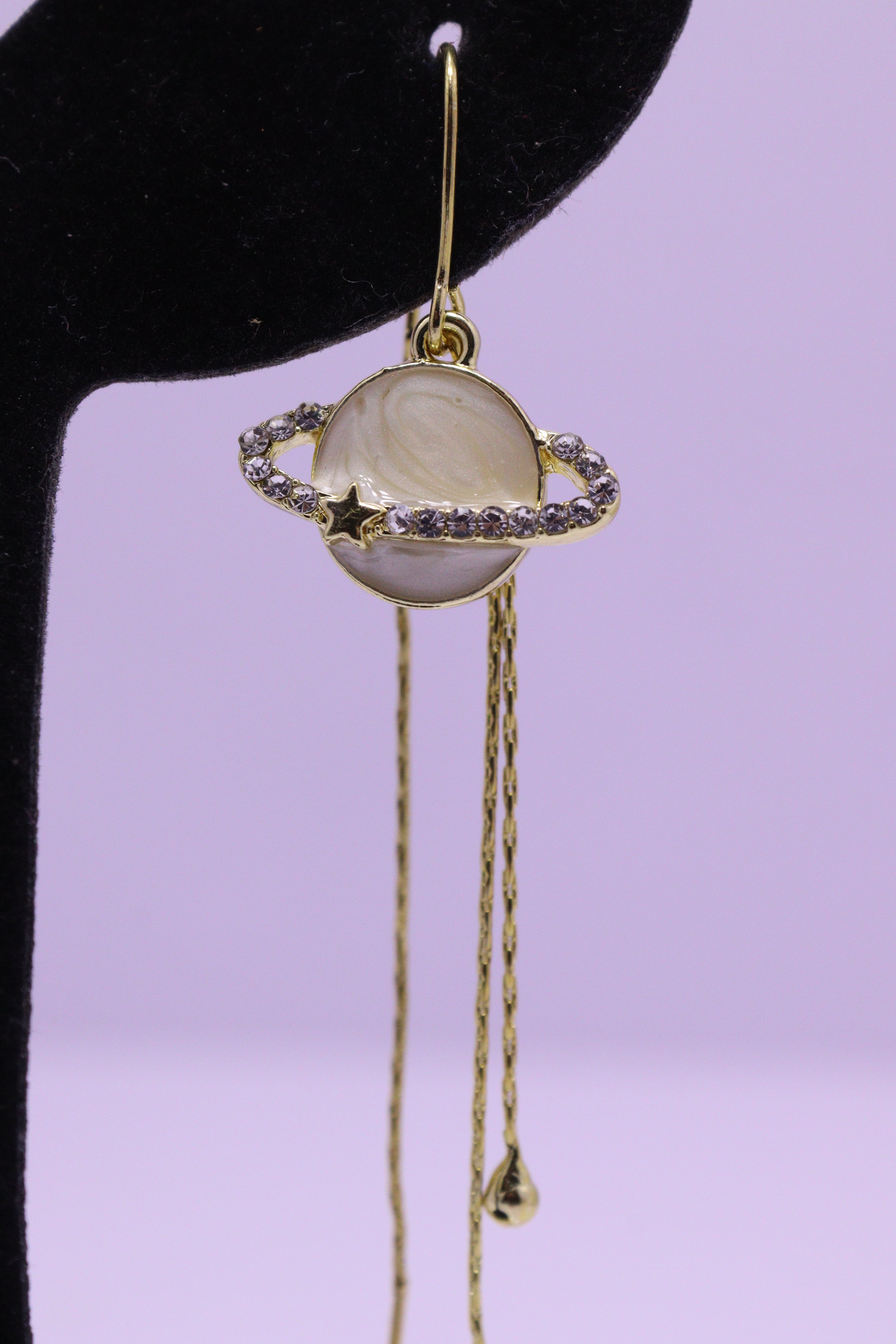 Bold Glow Series 0193 - AZ Golden Ear ring