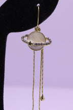 Bold Glow Series 0193 - AZ Golden Ear ring