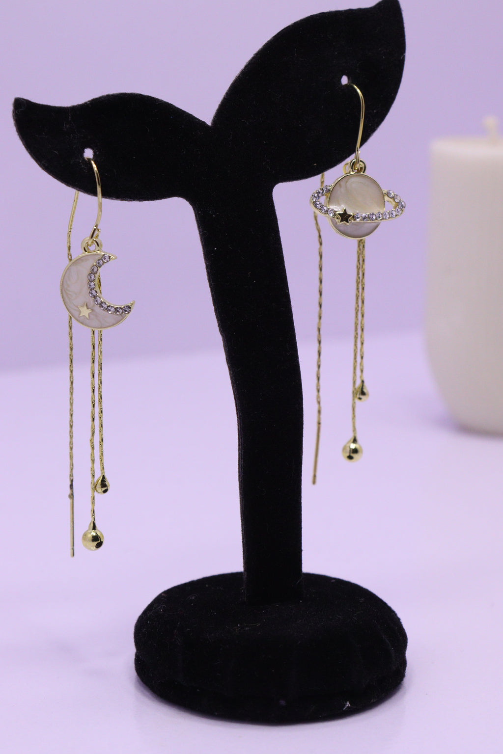 Bold Glow Series 0193 - AZ Golden Ear ring