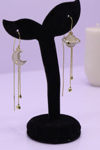 Bold Glow Series 0193 - AZ Golden Ear ring