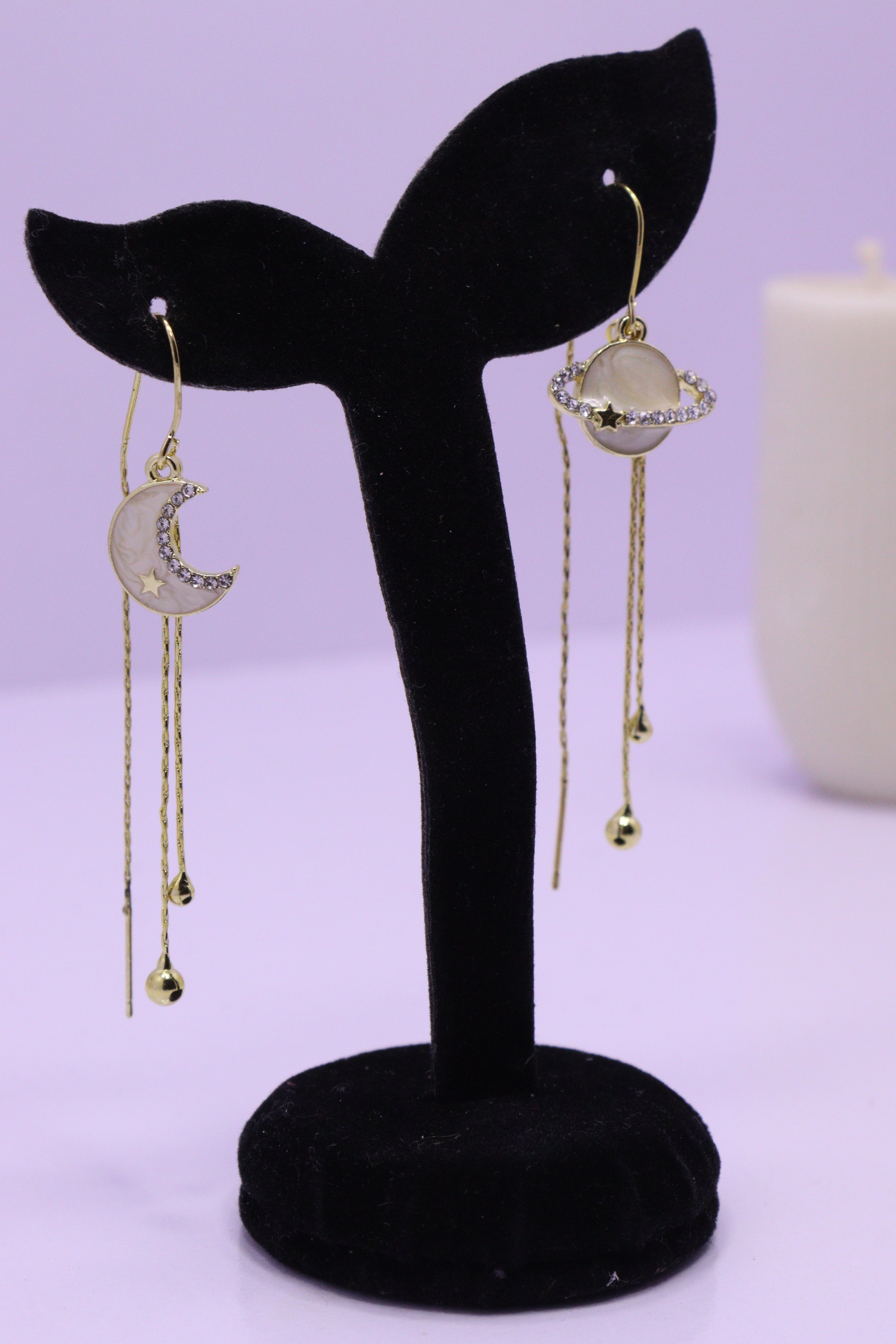 Bold Glow Series 0193 - AZ Golden Ear ring