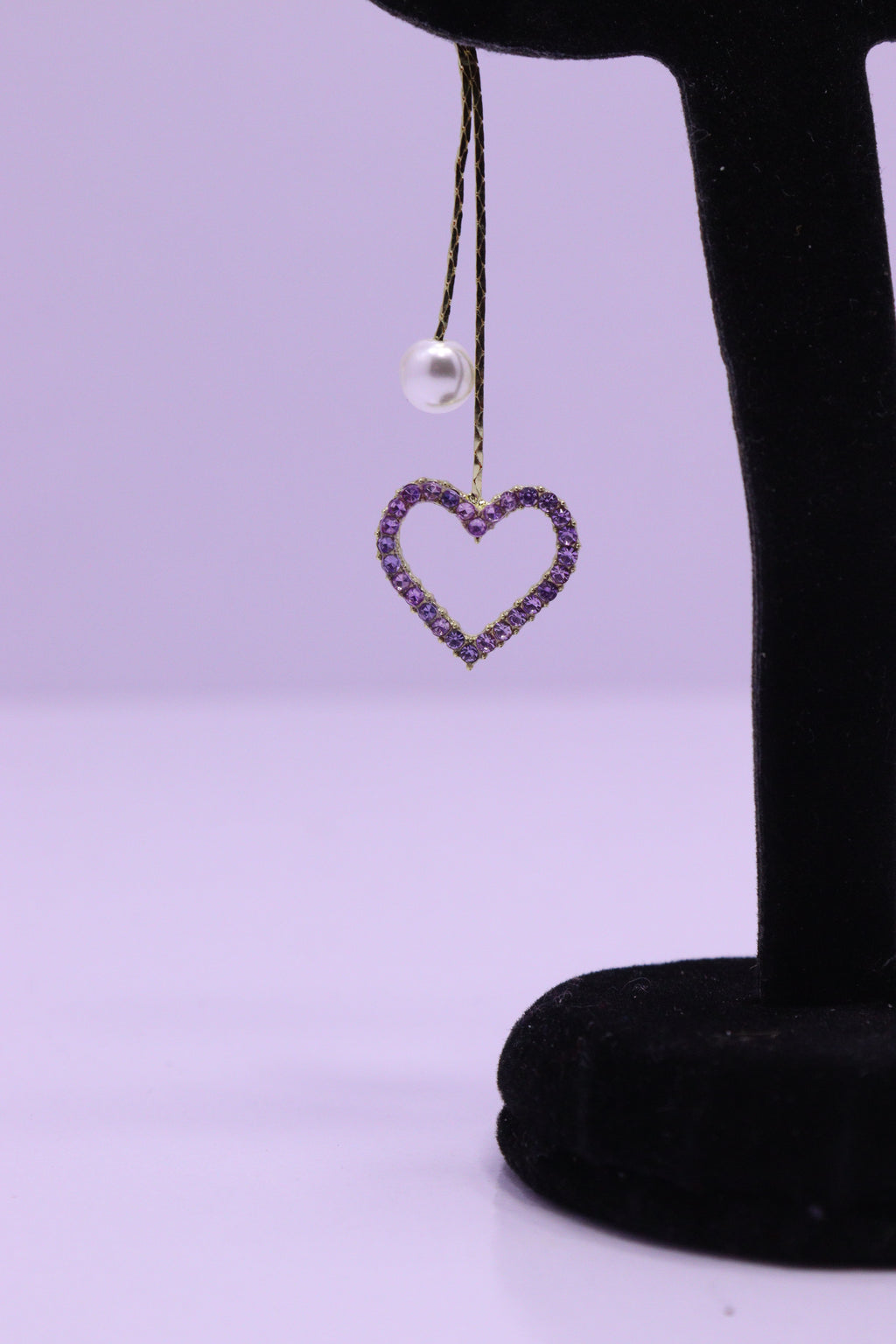 Bold Glow Series 0194 - AZ Silver Ear ring