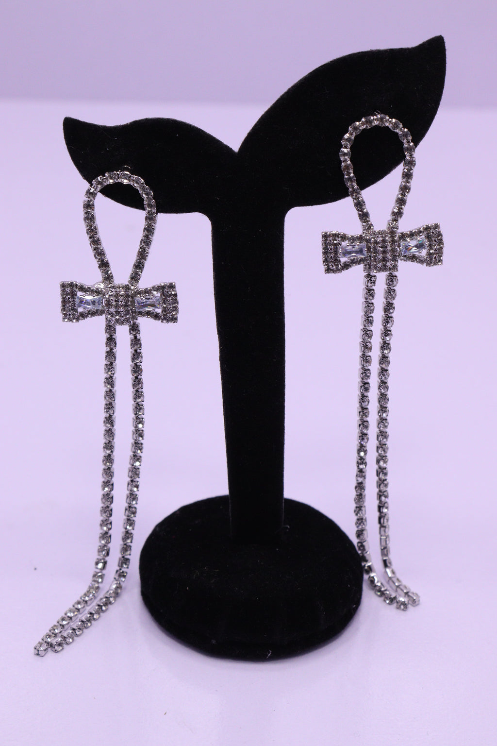 Bold Glow Series 0198 - AZ Silver Ear ring