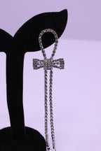 Bold Glow Series 0198 - AZ Silver Ear ring