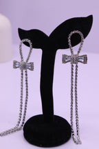 Bold Glow Series 0198 - AZ Silver Ear ring