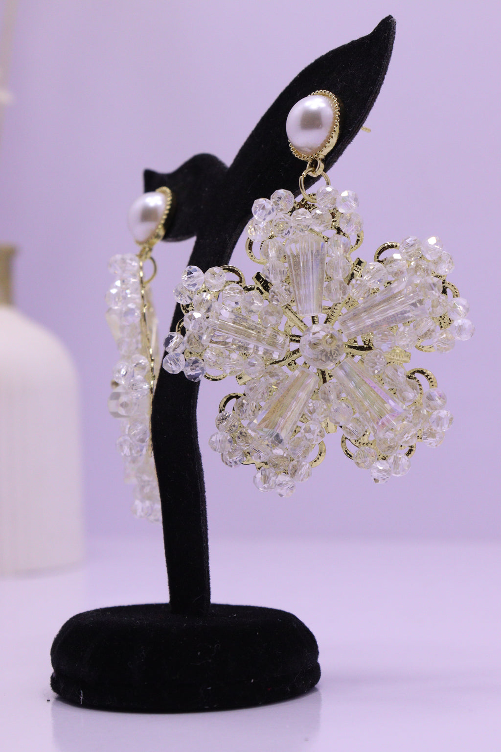 Bold Glow Series 0200 - AZ Golden Ear ring