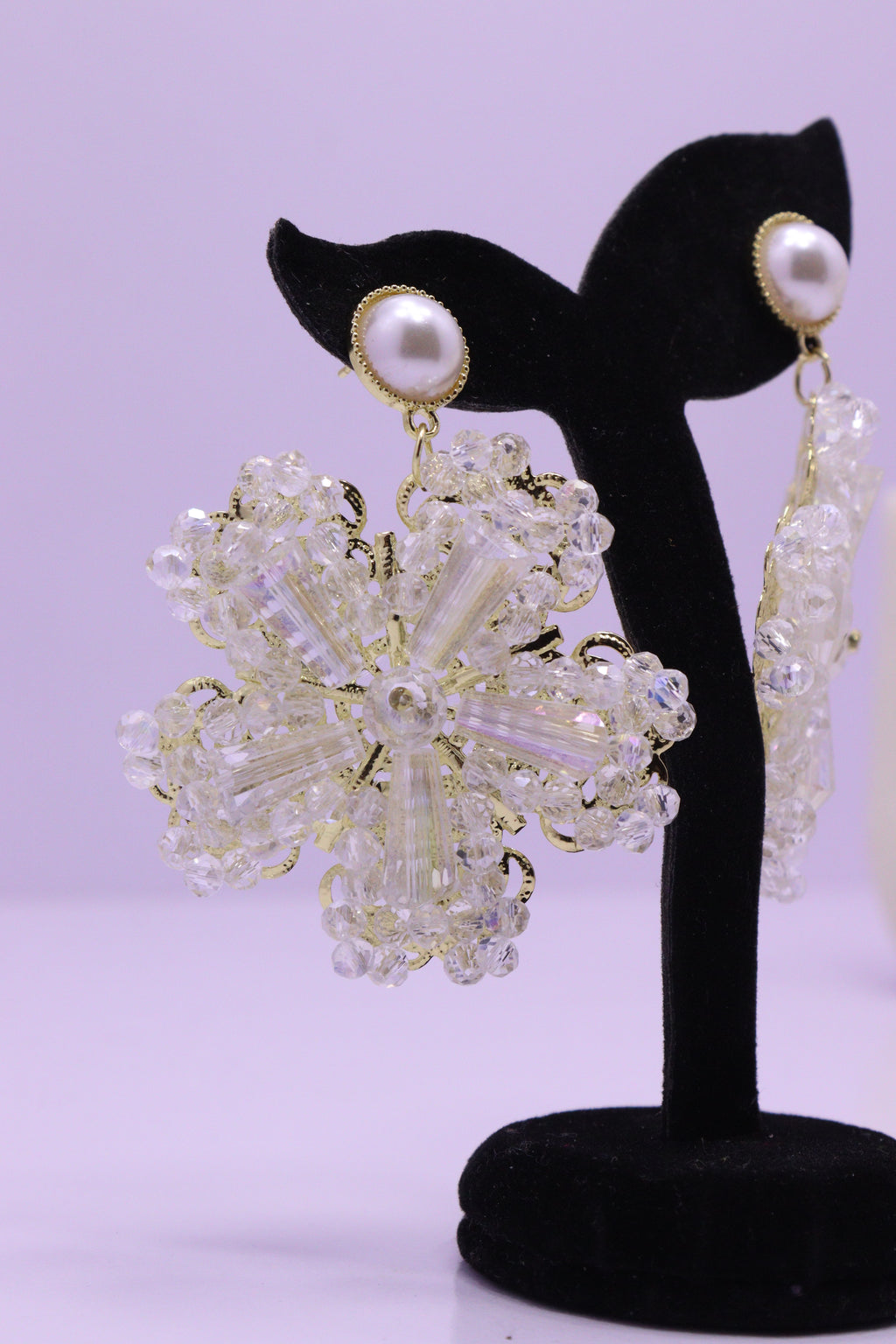 Bold Glow Series 0200 - AZ Golden Ear ring