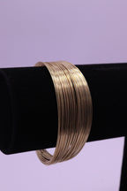 Sleek Wrist Series 0078 - AZ Golden Bangle