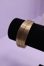 Sleek Wrist Series 0078 - AZ Golden Bangle