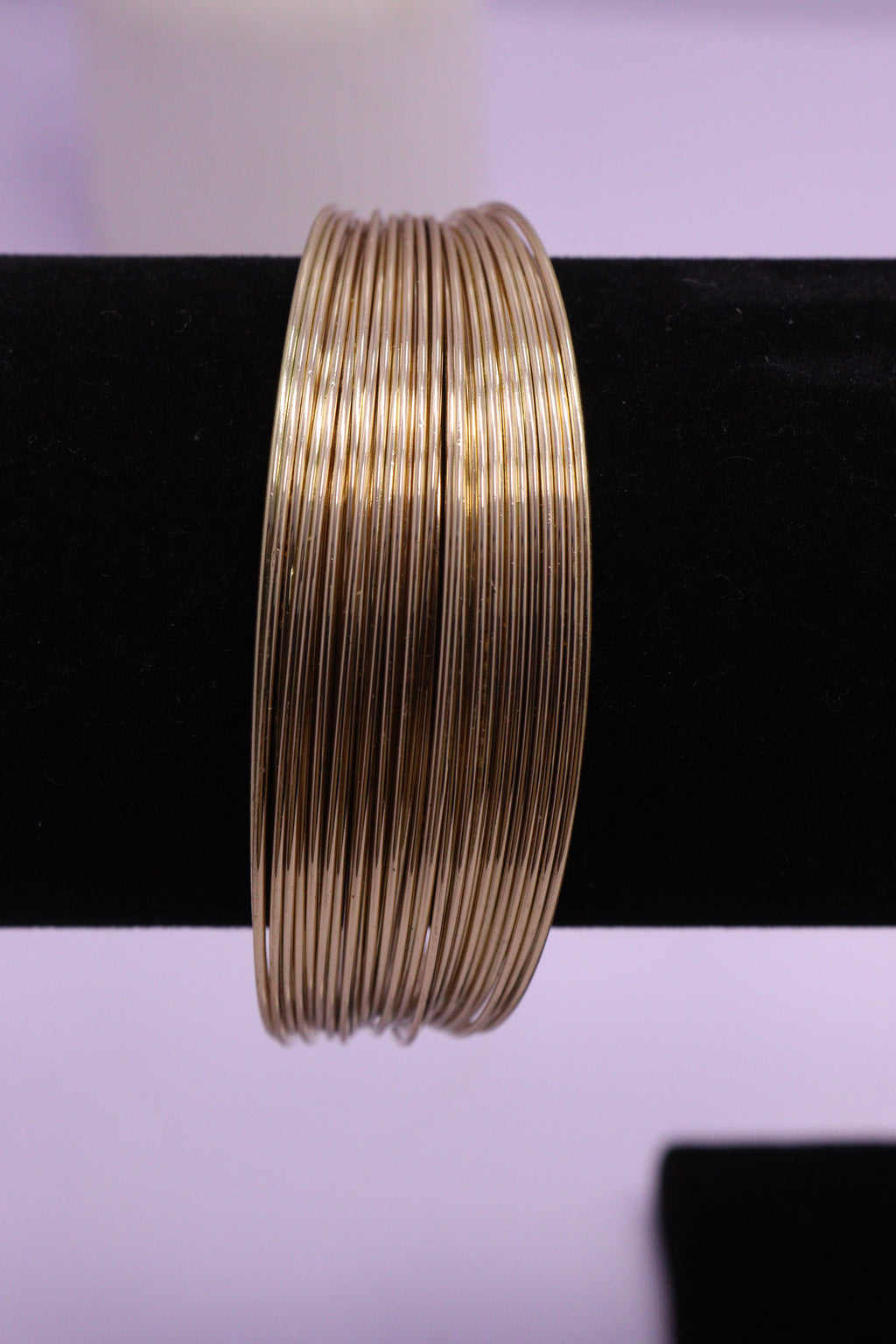 Sleek Wrist Series 0078 - AZ Golden Bangle